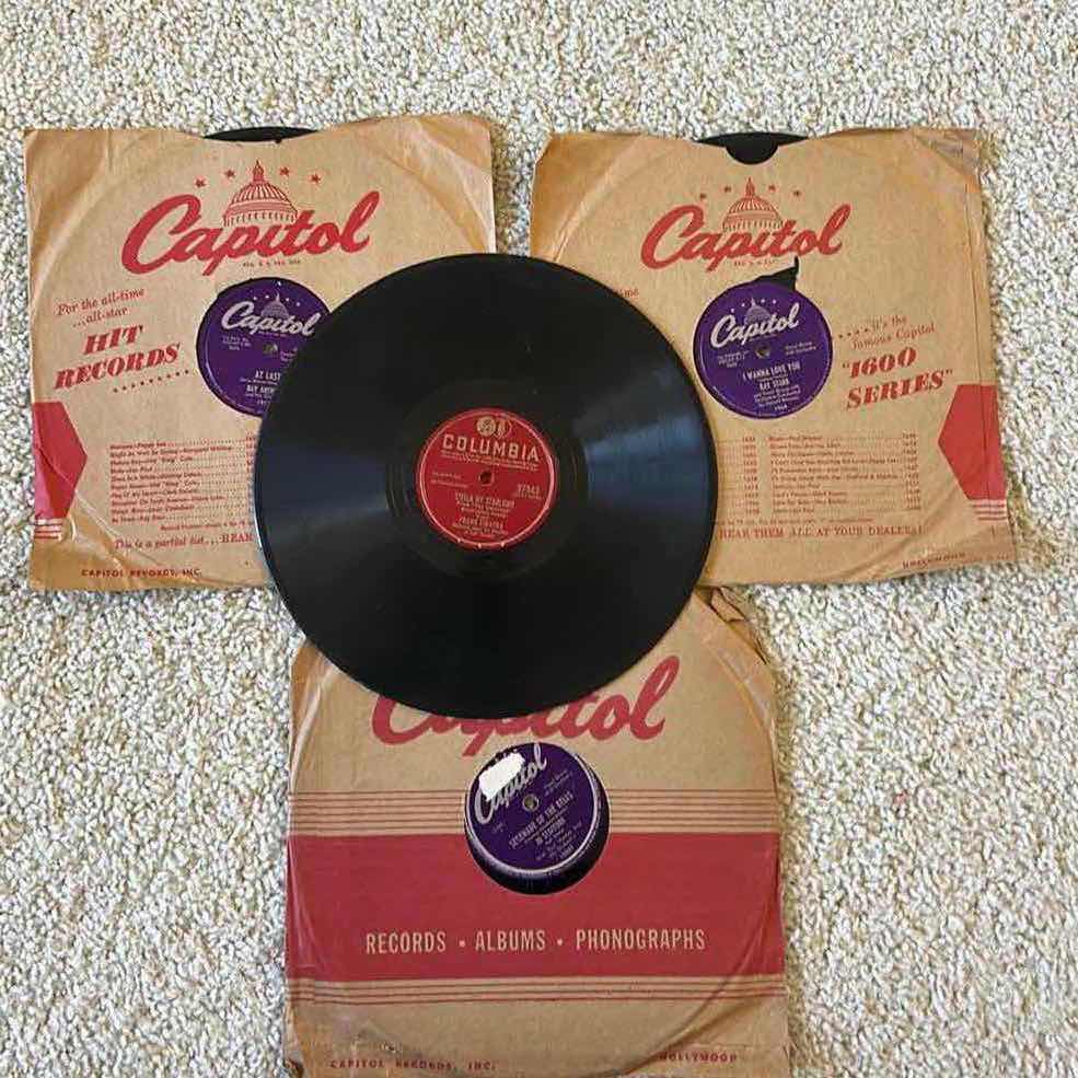 Photo 1 of 4 VINTAGE RECORD ALBUMS - 3 CAPITOL & 1 COLUMBIA