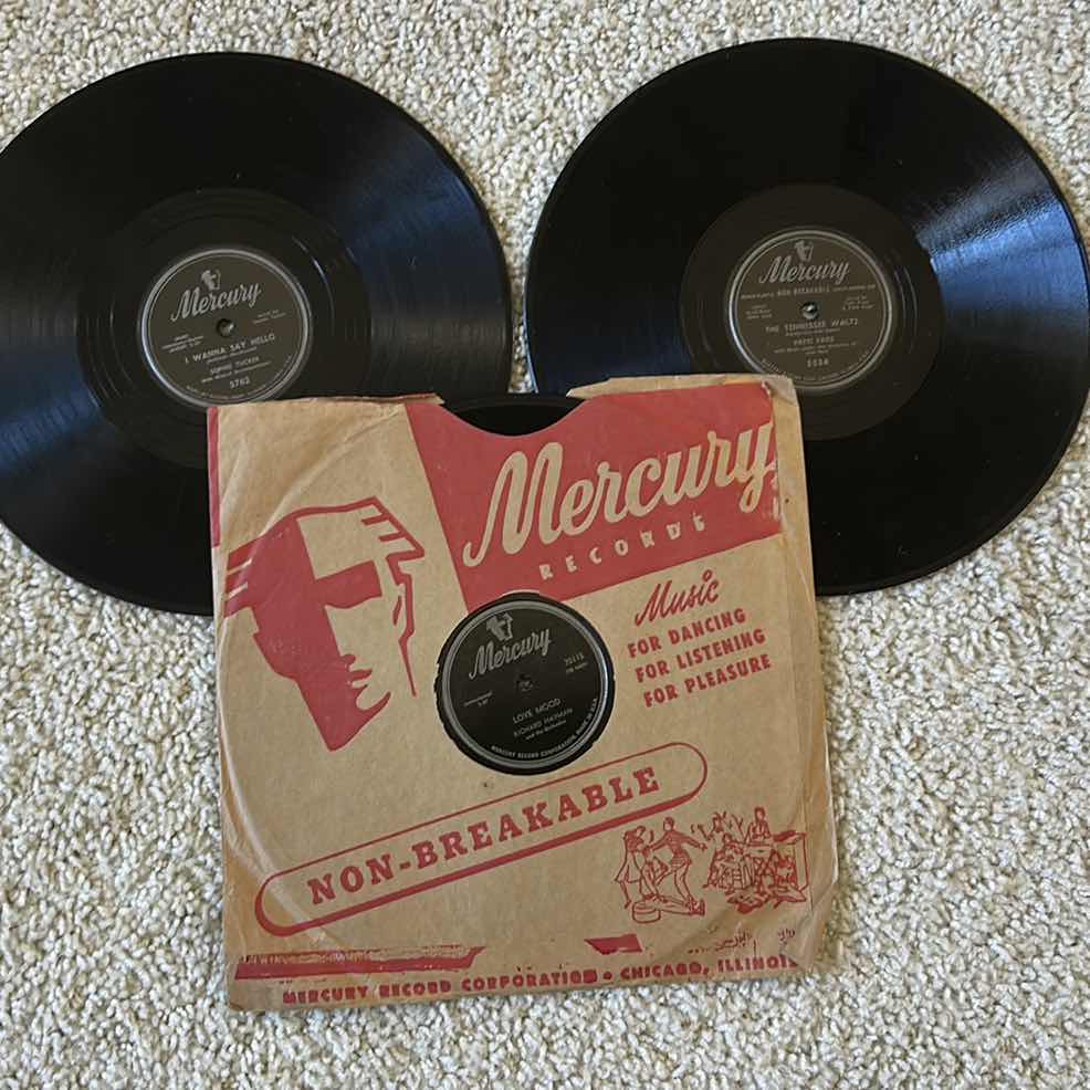 Photo 1 of 3 VINTAGE RECORD ALBUMS - MERCURY