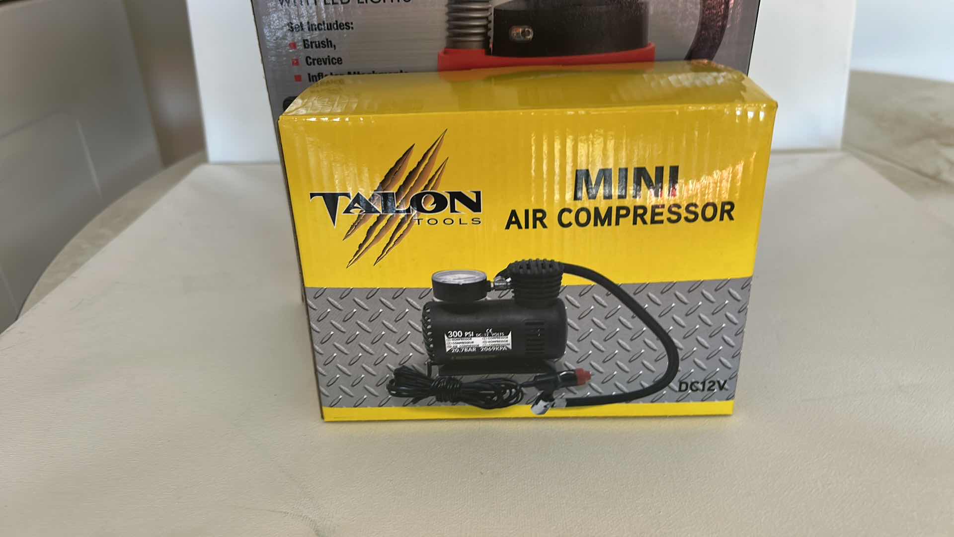 Photo 1 of 3 NEW GARAGE ITEMS - WET AND DRY AUTO VACUUM, FLEXIBLE SCREWDRIVER, MINI AIR COMPRESSOR