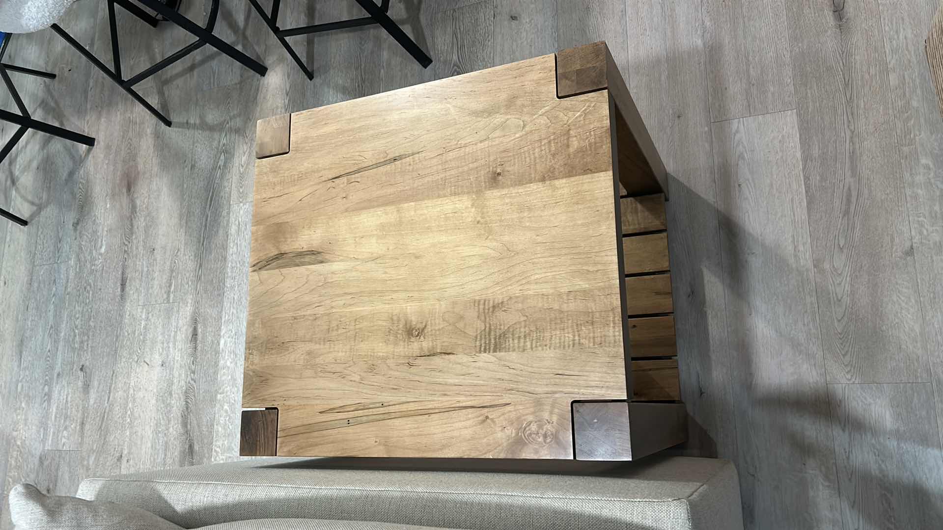 Photo 1 of  BASSETT HAMPTON SQUARE WOOD END TABLE FROM LEMONTREE HOME DESIGNS 26” x 24” x 25”