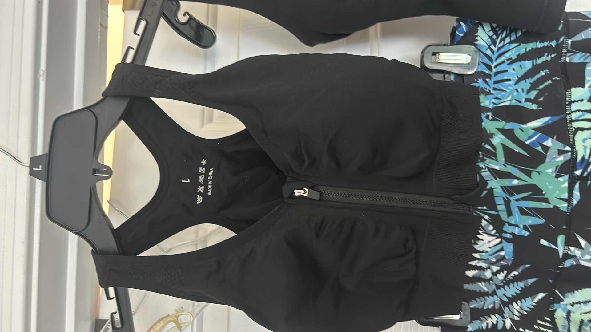 Photo 1 of 4 PCS/ WOMEN’S ATHLETIC WEAR (TOPS ALL MARKED LARGE BUT FIT S/M, THE LEGGINGS MARKED SMALL, FIT S/M)