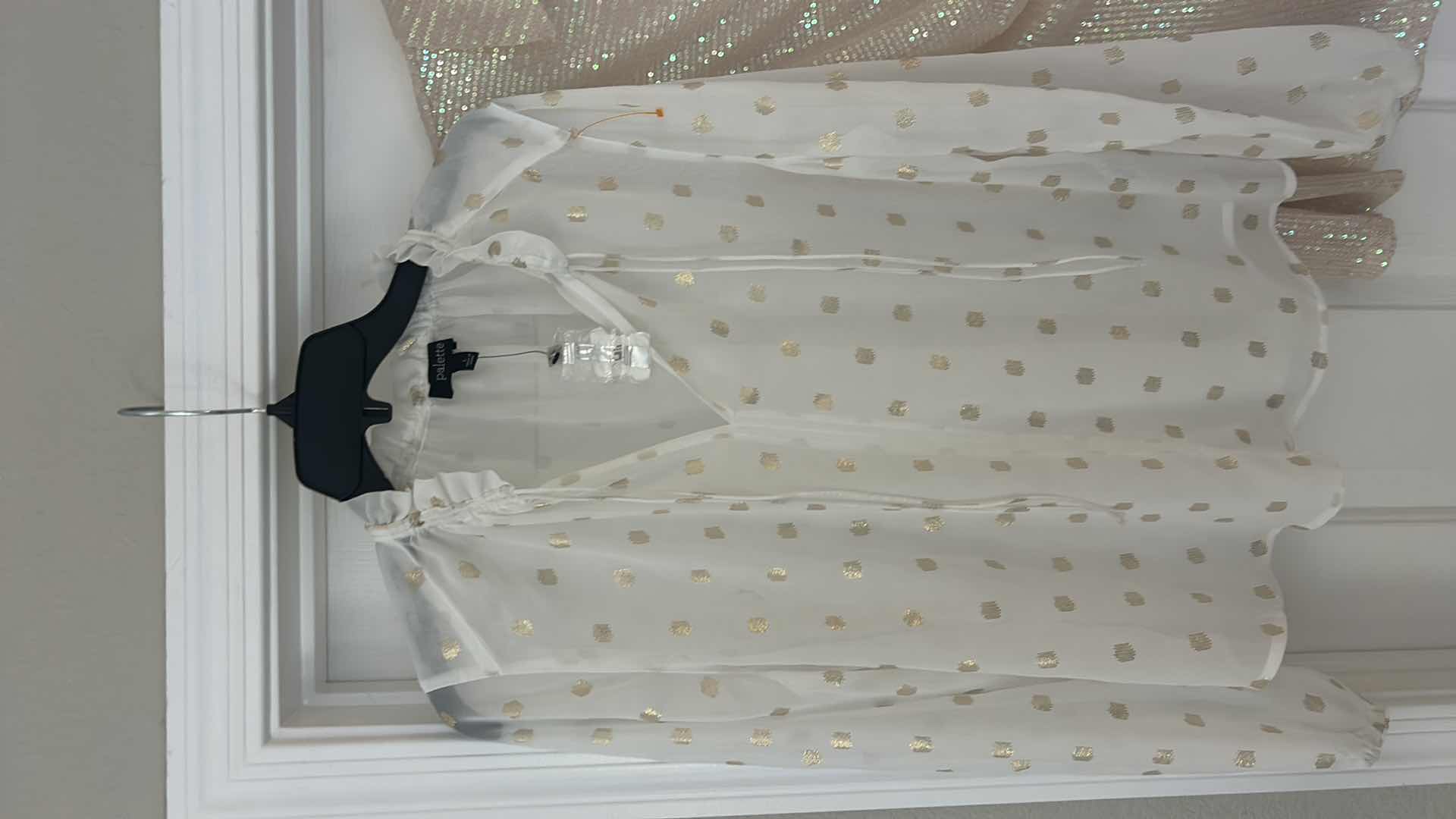 Photo 1 of 2 - WOMENS BLOUSES SIZE LARGE - FREE PEOPLE AND PALETTE