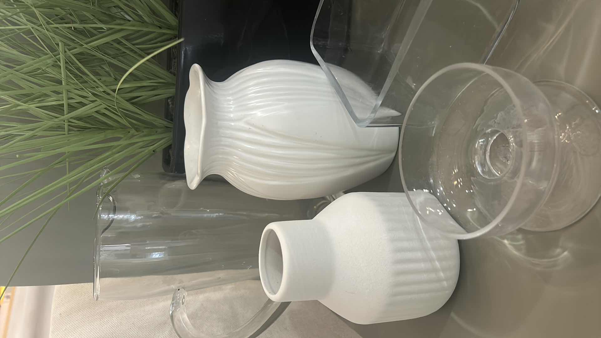 Photo 1 of 10 PC HOME DECOR - VASES, CANDLE HOLDER, FLORAL ARRANGEMENT AND MORE