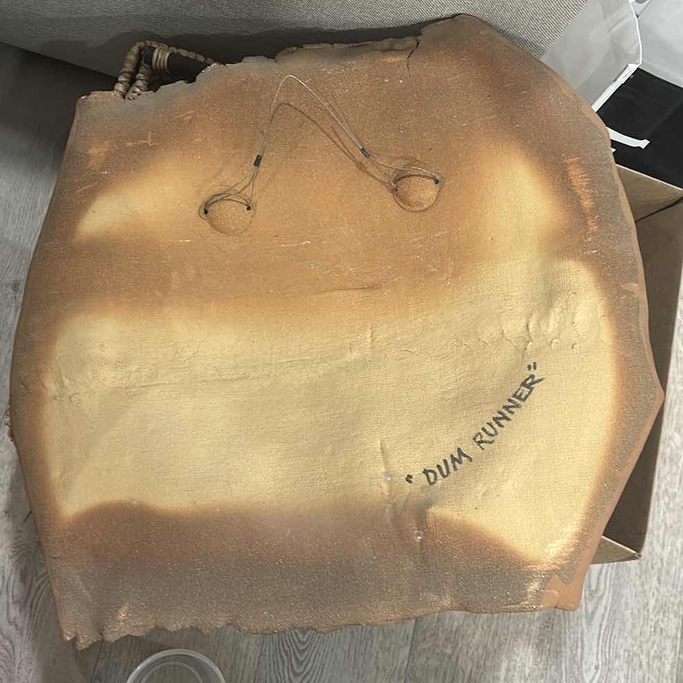 Photo 1 of NATIVE AMERICAN SIGNED POTTERY SCULPTURE ARTWORK 23” x 22”