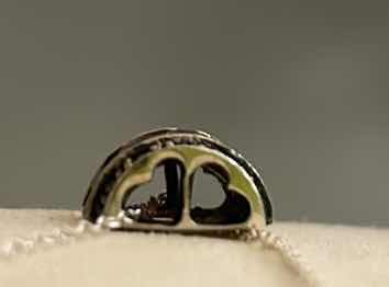 Photo 1 of FINE JEWELRY- .925 STERLING SILVER 18” CHAIN WITH PENDANT