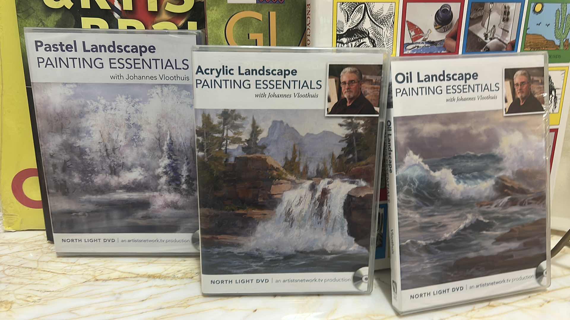 Photo 1 of ARTIST SUPPLIES, BOOKS, DVD’S, CANVAS PAPER AND MORE