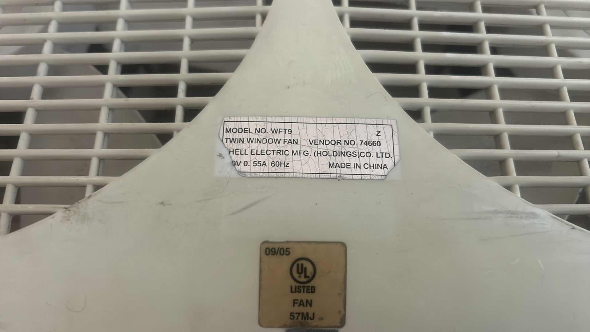 Photo 1 of WINDOW AC FAN