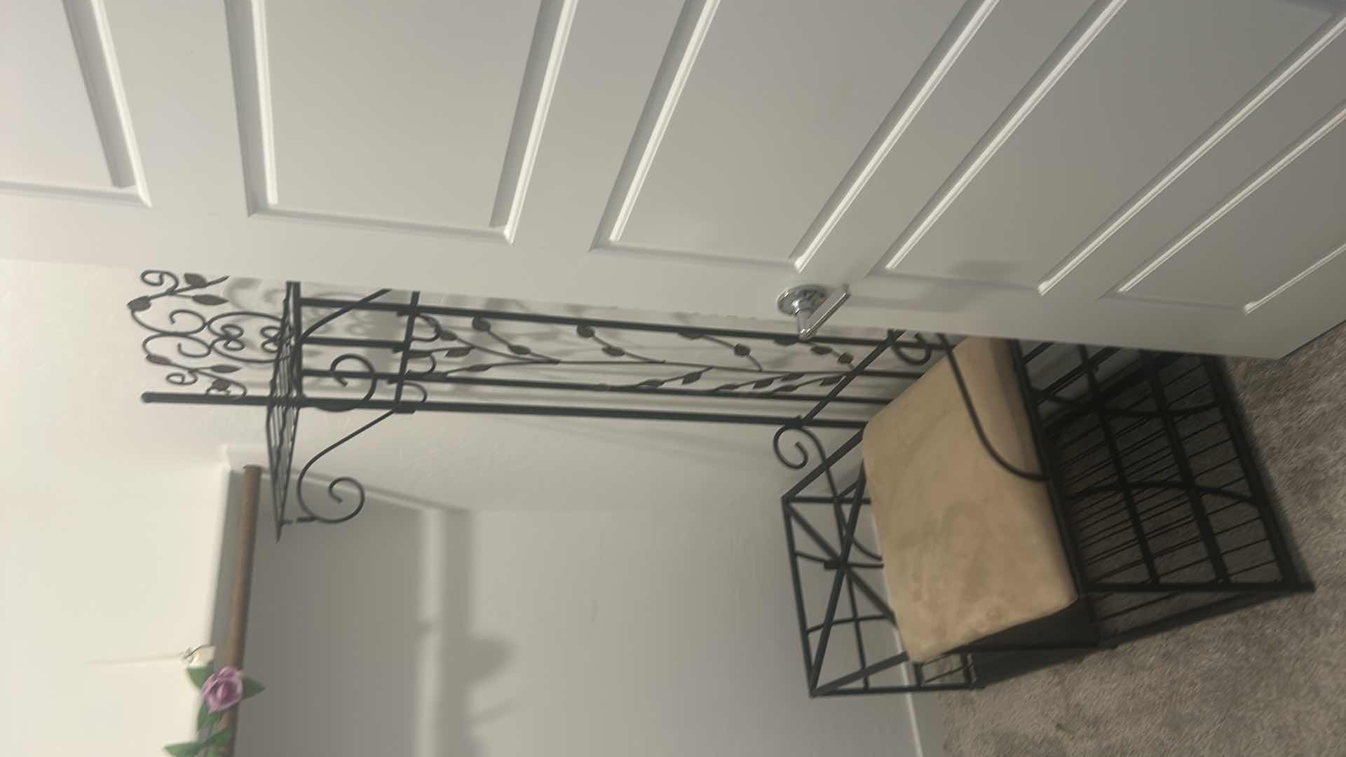 Photo 4 of METAL RACK WITH SEAT H 6’ 36” x 19”