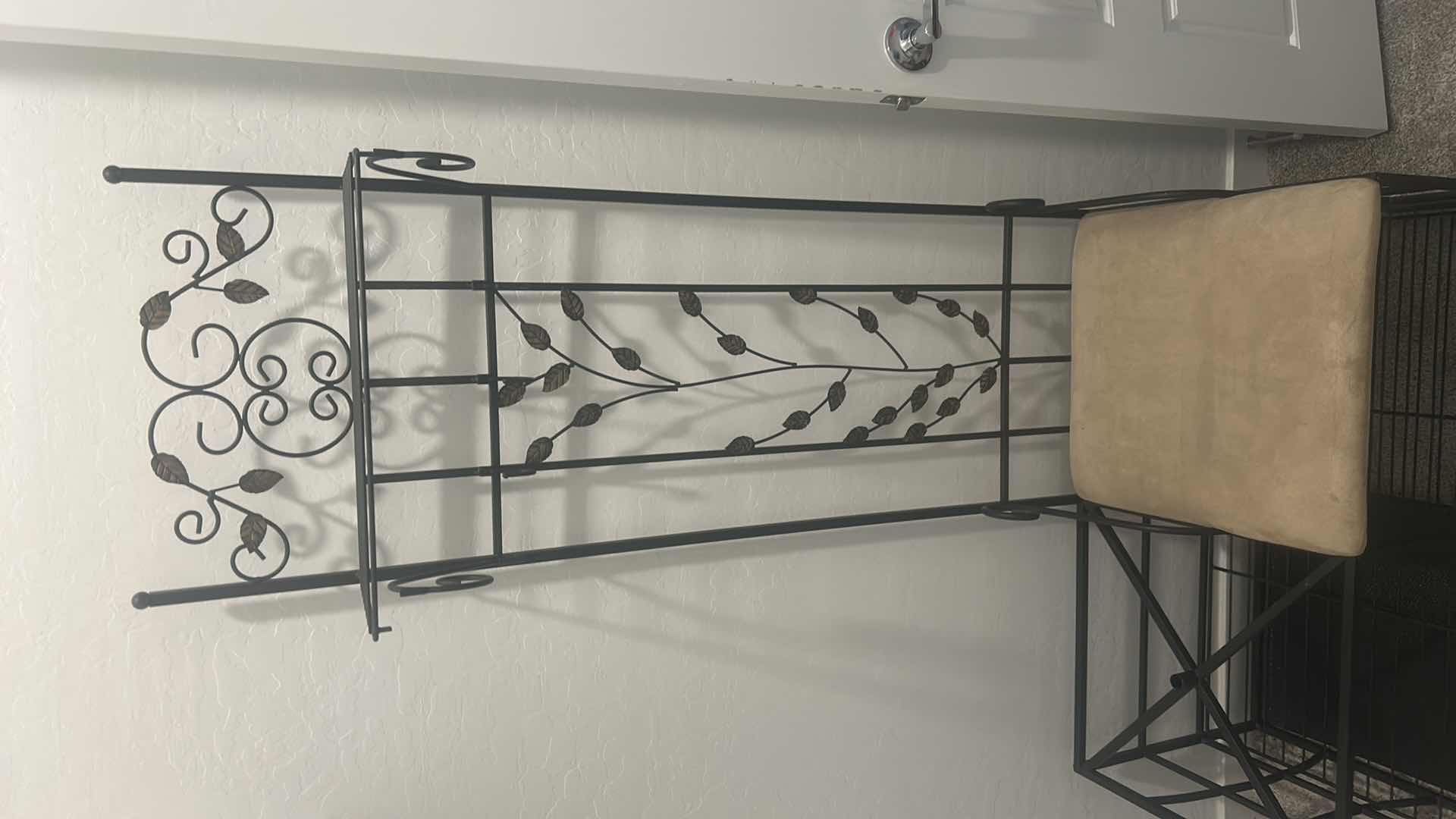 Photo 1 of METAL RACK WITH SEAT H 6’ 36” x 19”