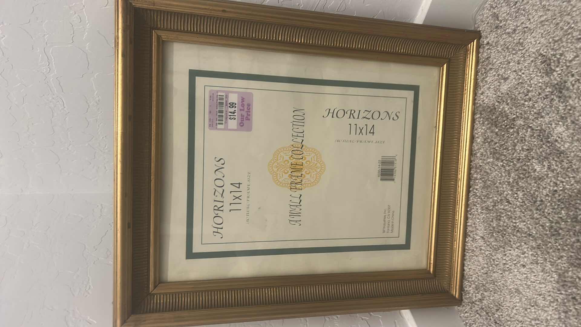 Photo 1 of 3 PC HOME GOODS - 2 PHOTO FRAMES, PITCHER AND