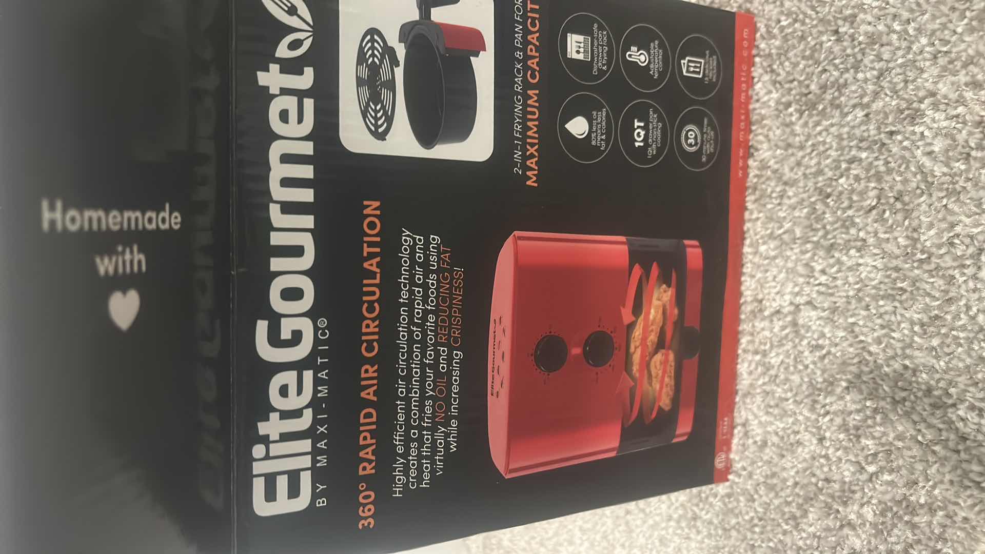 Photo 1 of NEW ELITE GOURMET AIR FRYER