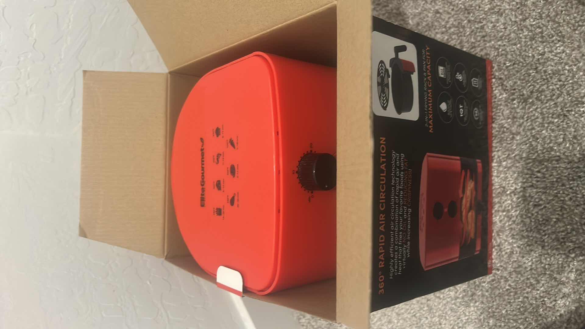 Photo 2 of NEW ELITE GOURMET AIR FRYER