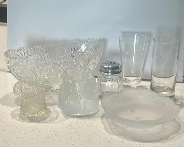 Photo 1 of CRYSTAL AND GLASS ASSORTMENT