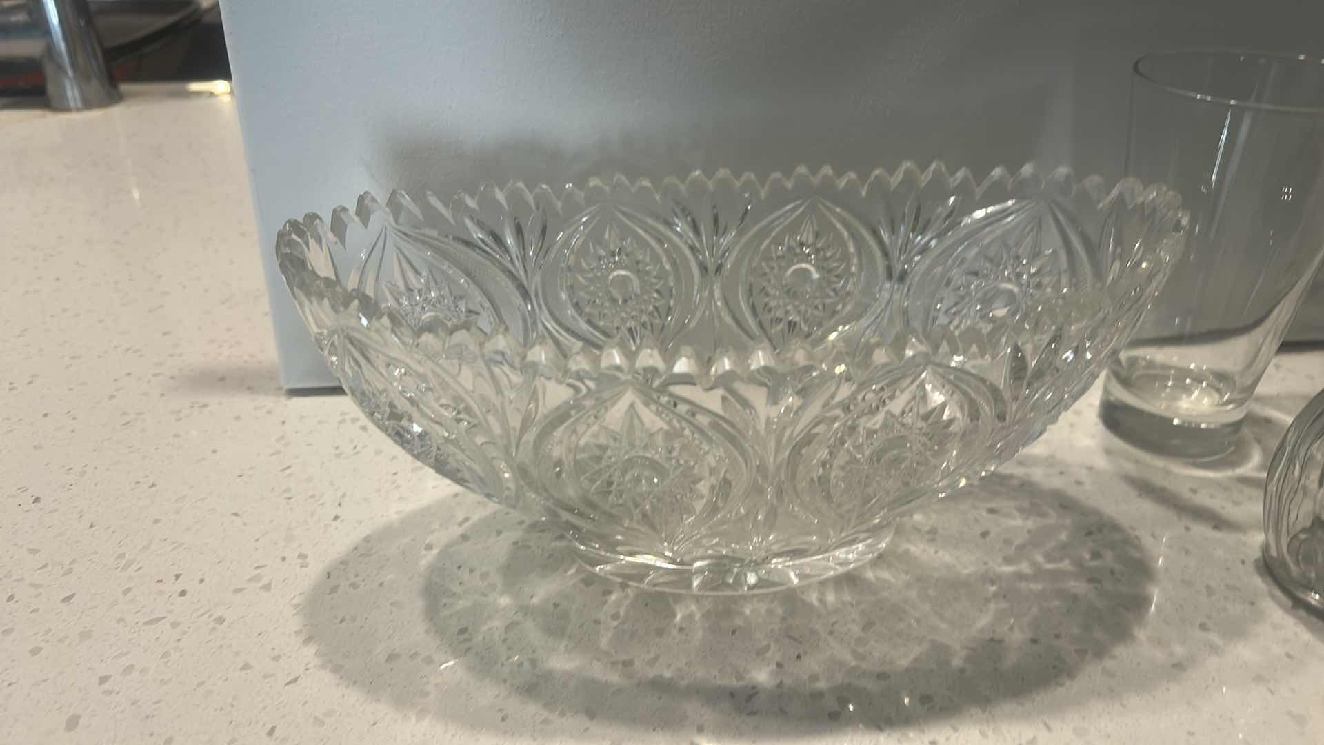 Photo 1 of CRYSTAL AND GLASS ASSORTMENT