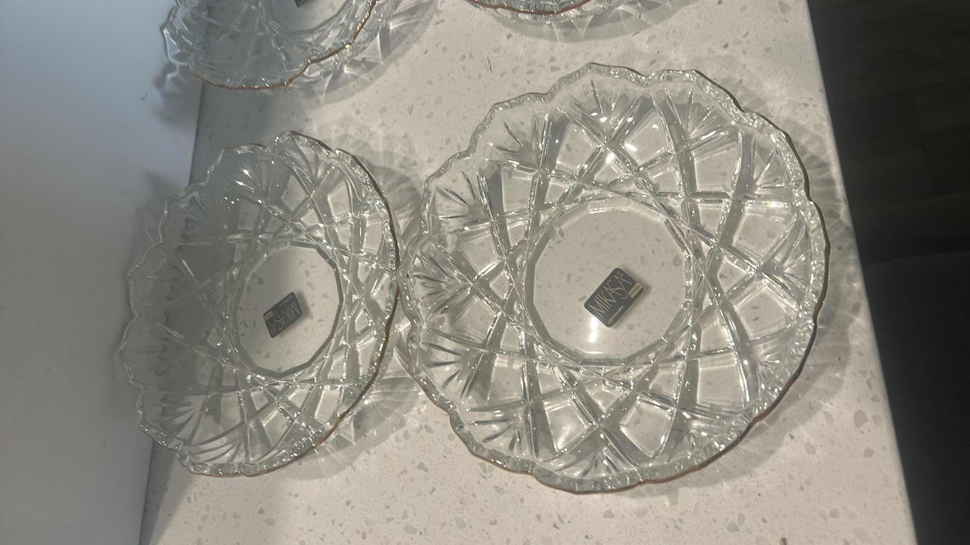 Photo 2 of 4 MIKASA CRYSTAL DISHES