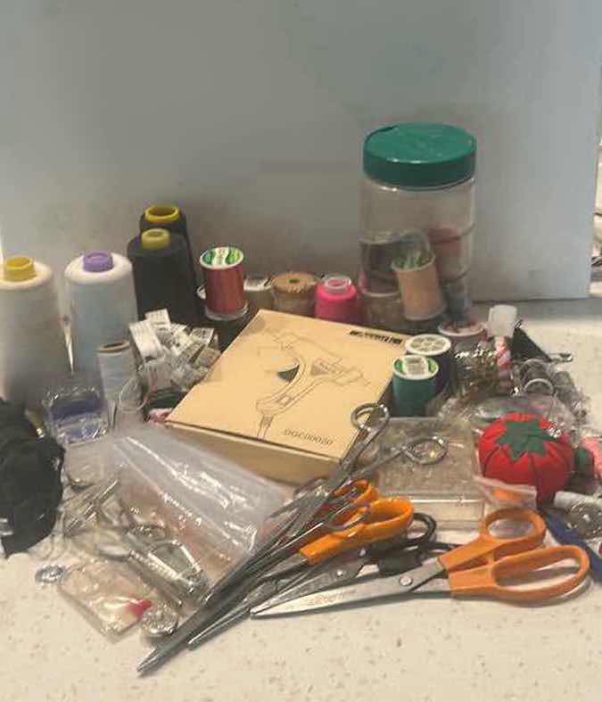 Photo 1 of SEWING AND CRAFT SUPPLIES