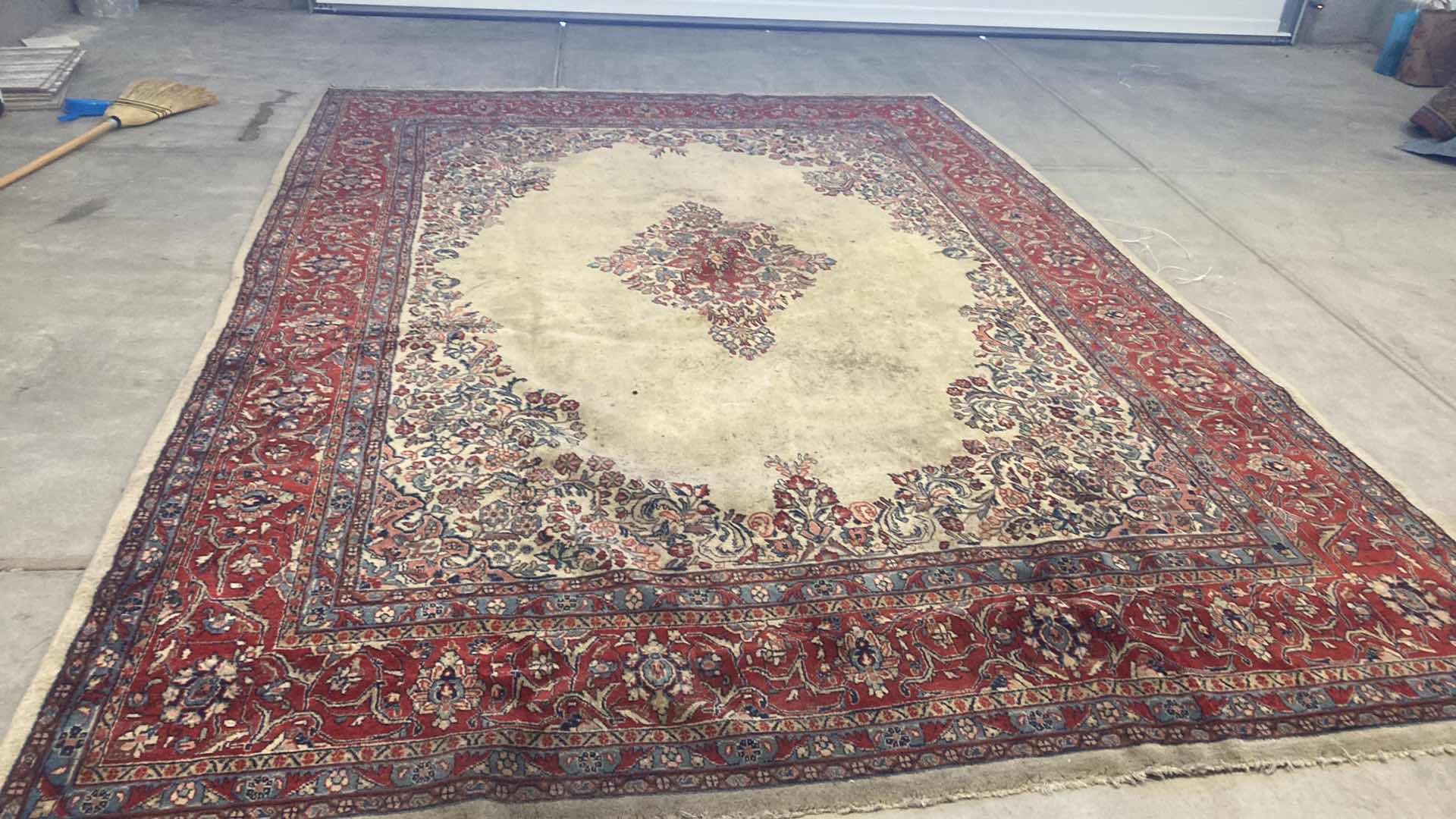 Photo 1 of LARGE PERSIAN WOOL AREA RUG 
107” x 146”
