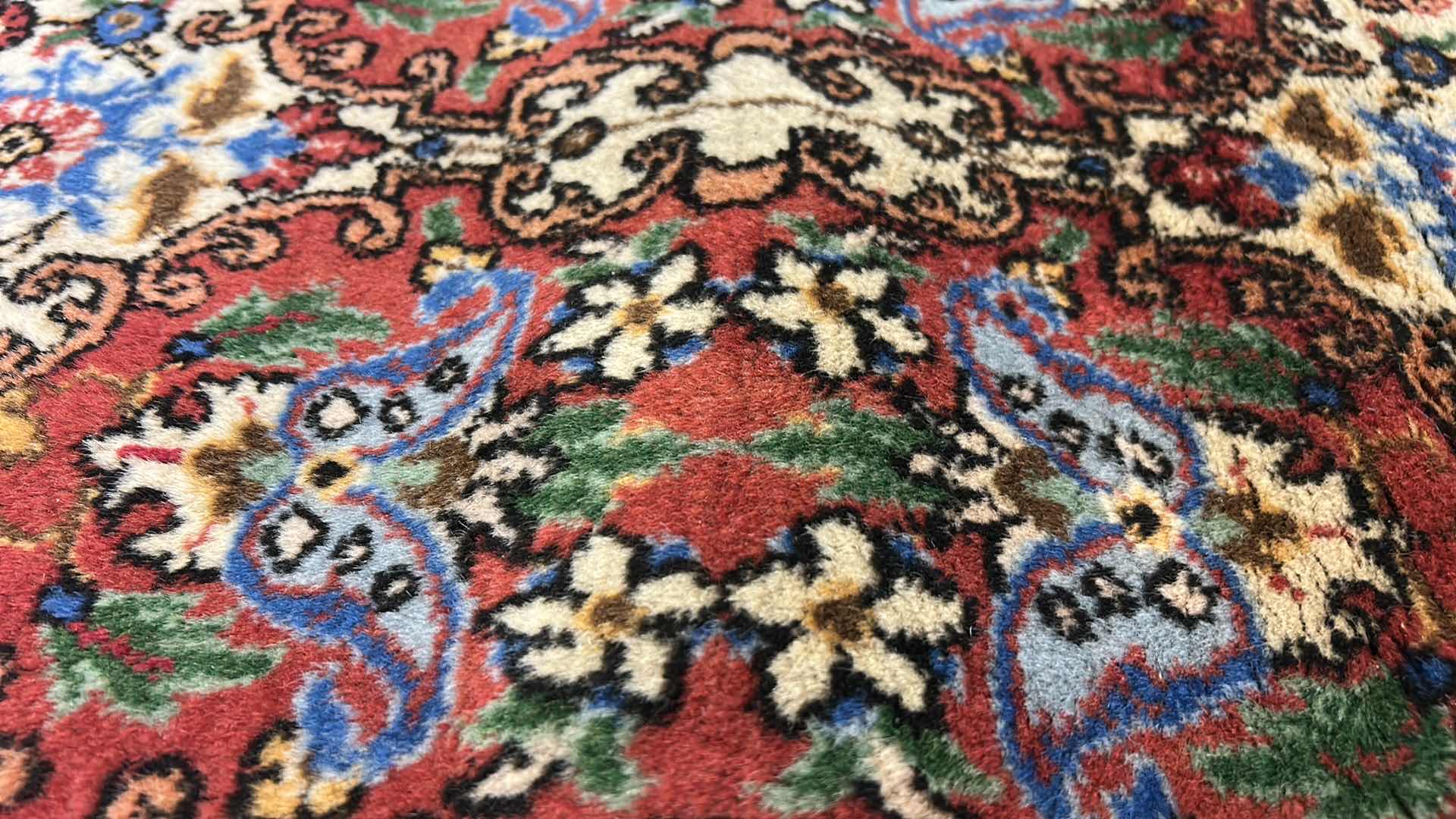 Photo 6 of WOOL PERSIAN AREA RUG 59” x 70”