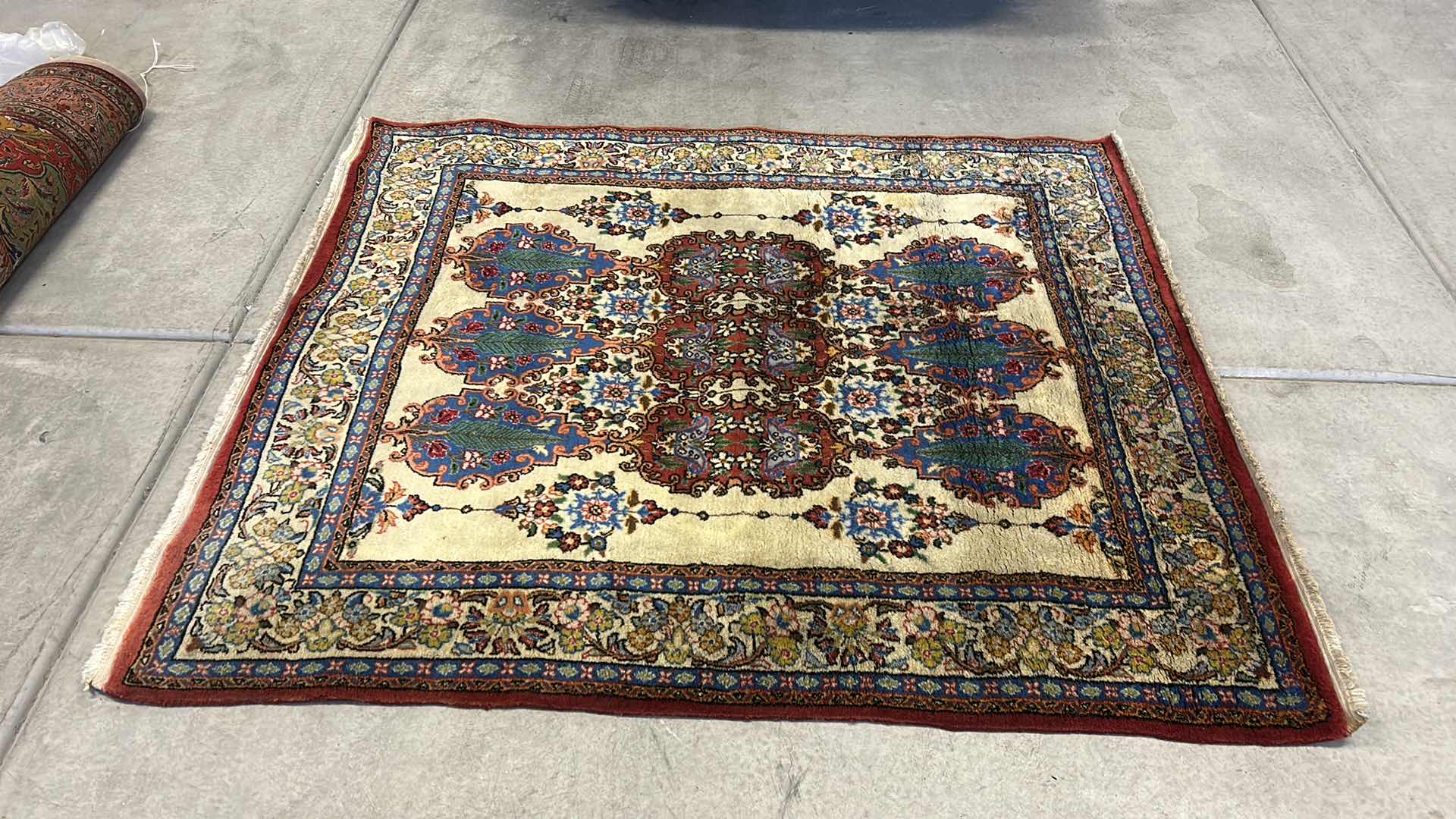 Photo 7 of WOOL PERSIAN AREA RUG 59” x 70”