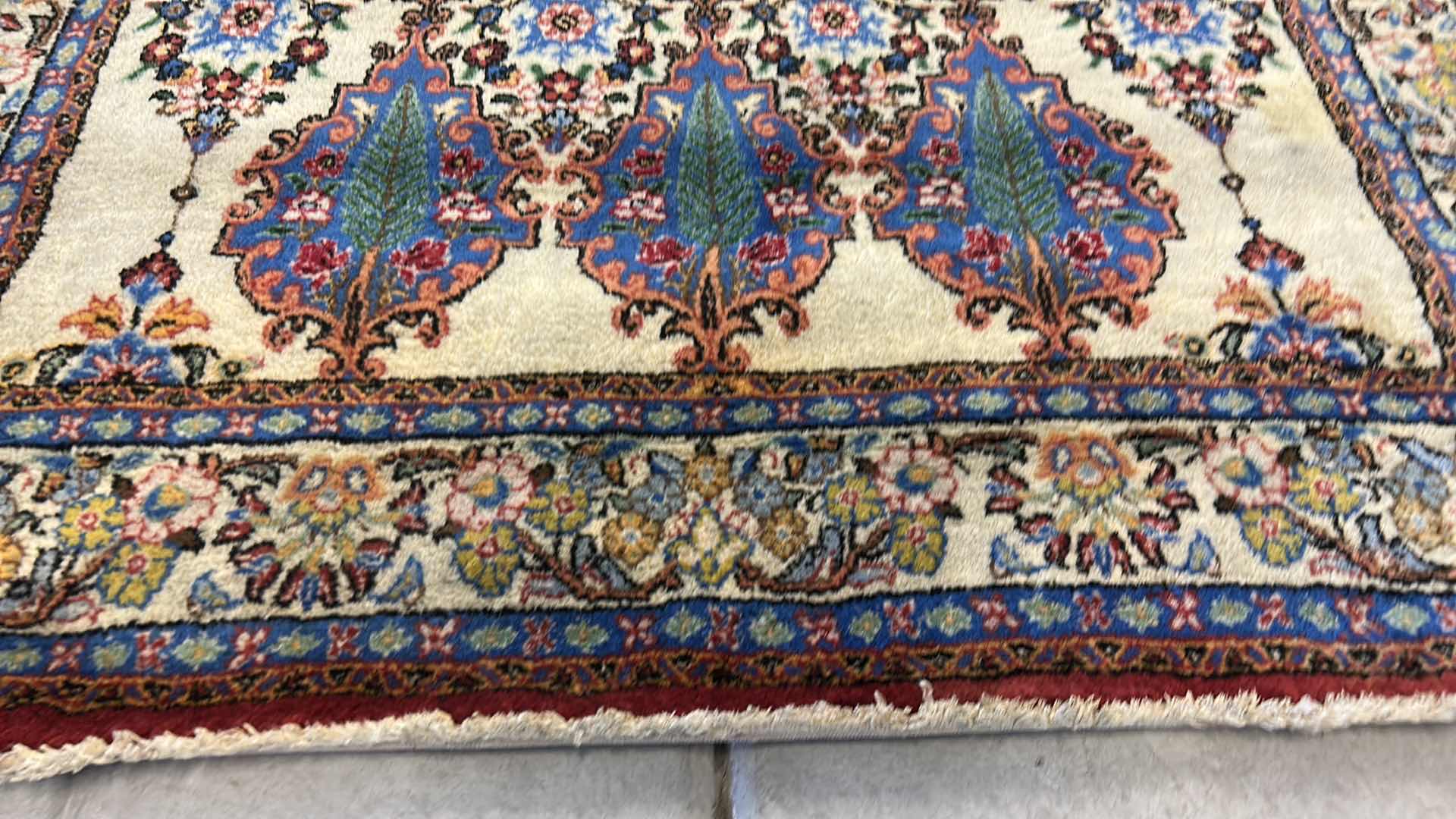 Photo 5 of WOOL PERSIAN AREA RUG 59” x 70”