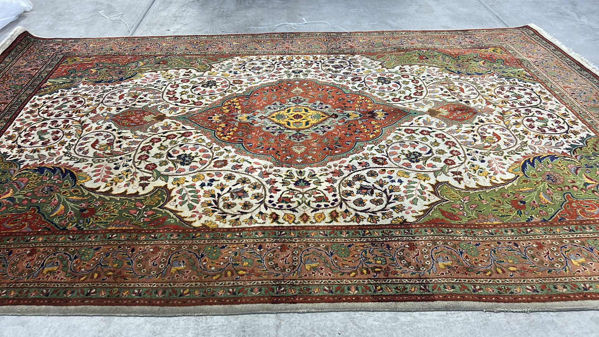 Photo 4 of WOOL PERSIAN AREA RUG 10.5” x 6.5”