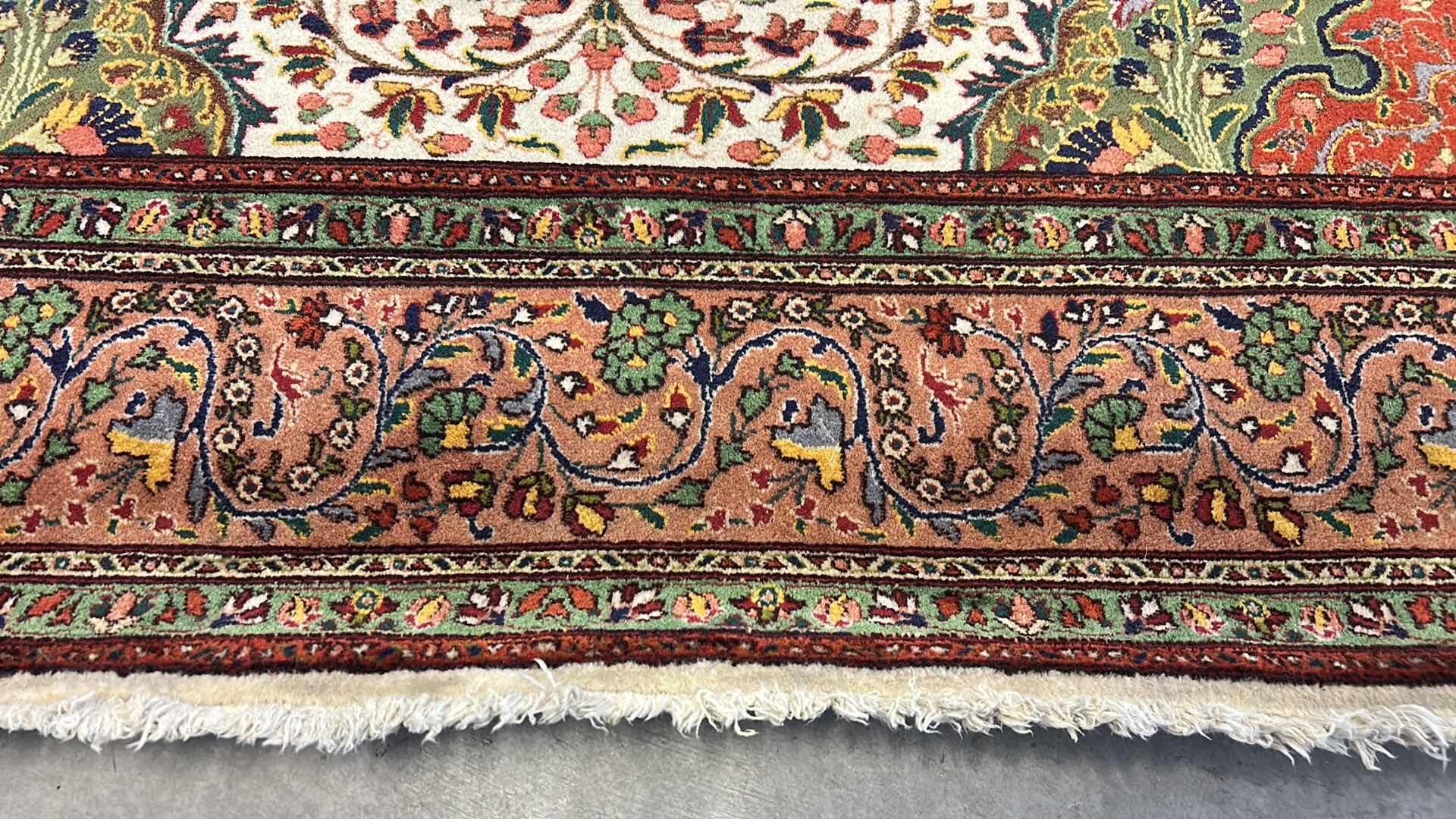 Photo 5 of WOOL PERSIAN AREA RUG 10.5” x 6.5”