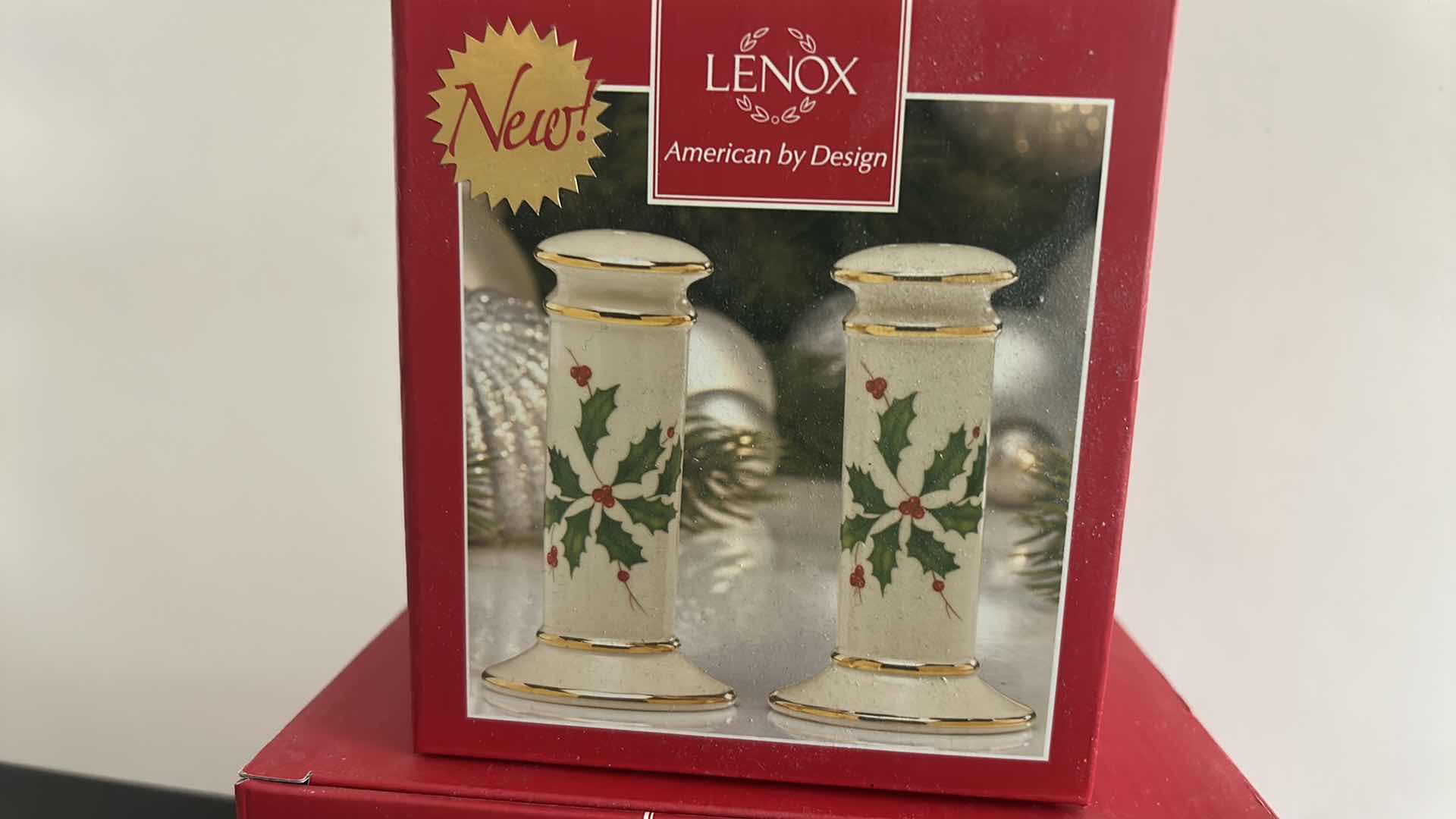 Photo 1 of 2 NEW BOXED LENOX HOLIDAY S&P AND COCOA MUGS WITH SPOONS