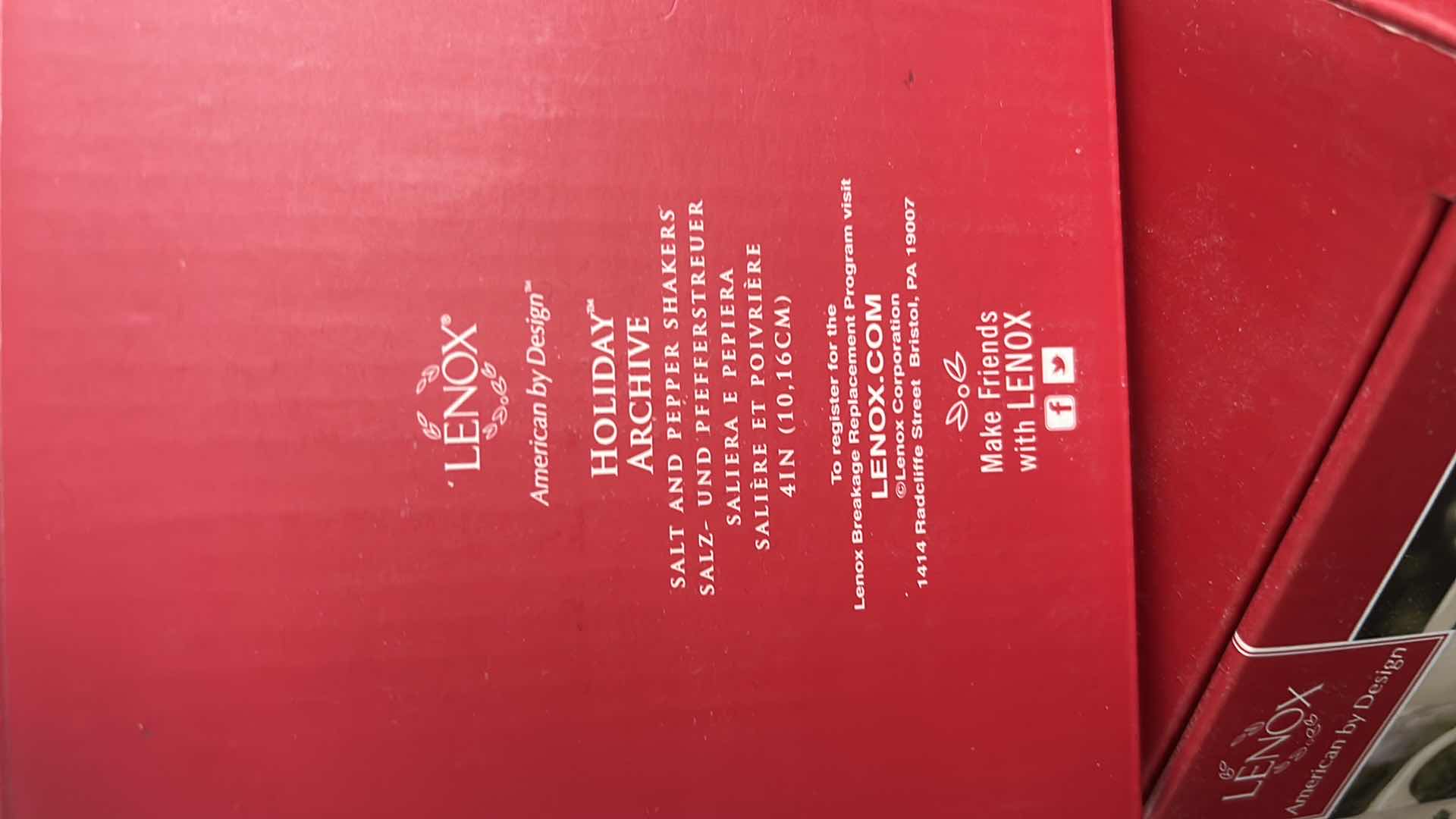 Photo 1 of 2 NEW BOXED LENOX HOLIDAY S&P AND COCOA MUGS WITH SPOONS