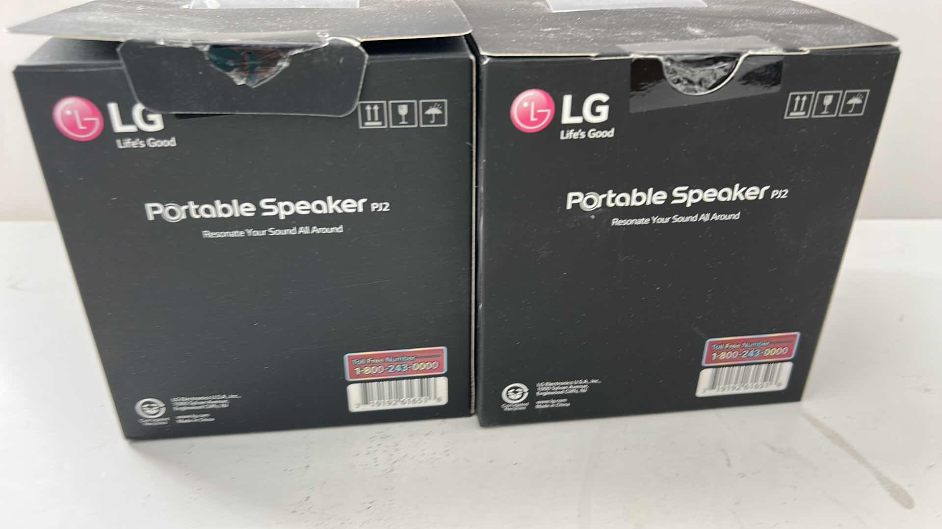 Photo 3 of 2 NEW LG PORTABLE SPEAKERS