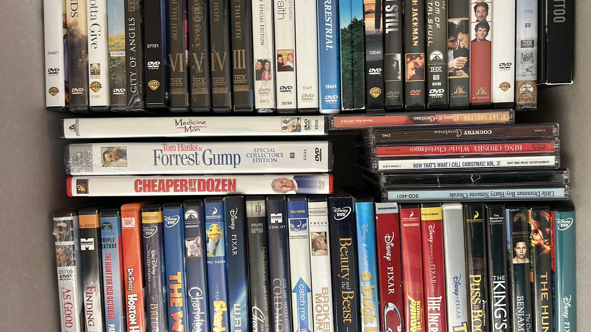Photo 4 of BOX OF DVD’s & CD’s