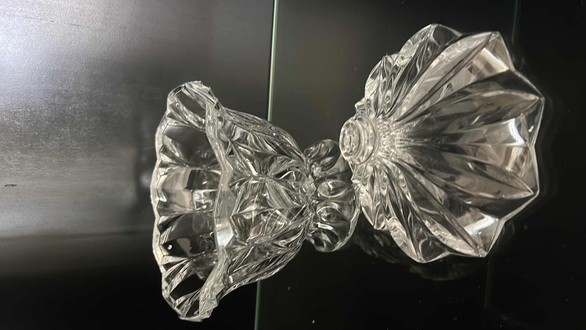 Photo 1 of CUT CRYSTAL CANDY DISH H7.5”