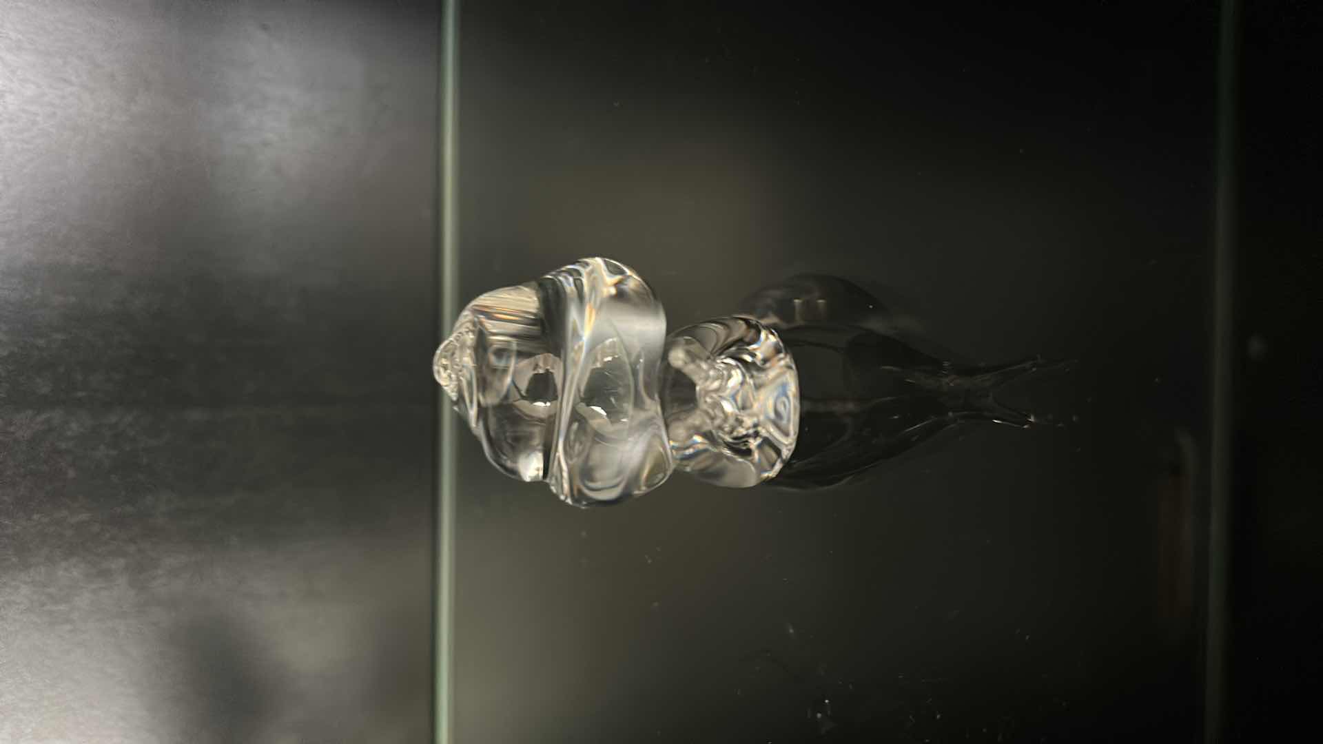 Photo 5 of 2 ART GLASS PIECES (SNAIL H2.5”)