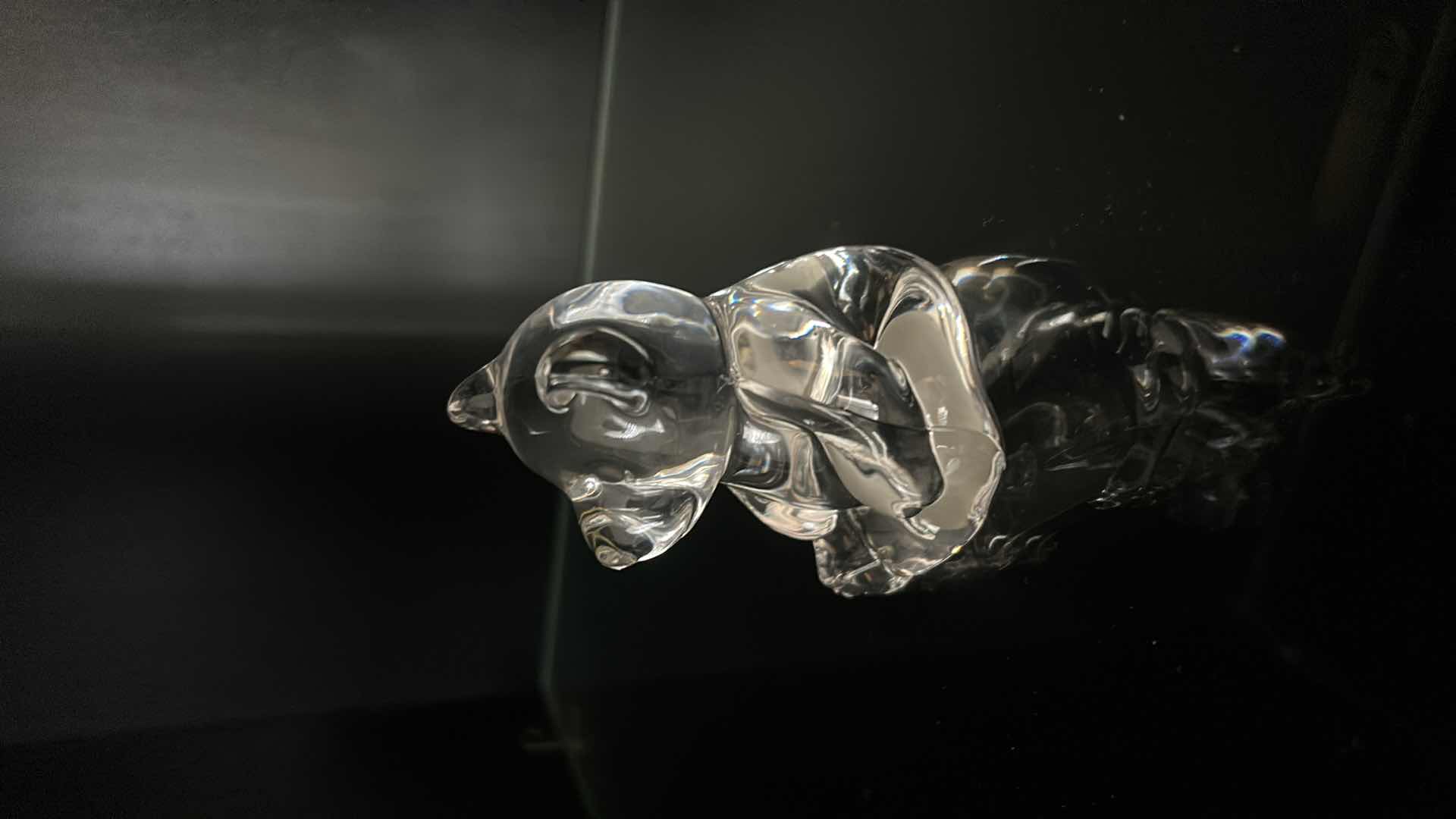 Photo 1 of 25% LEAD CRYSTAL BEAR H4”