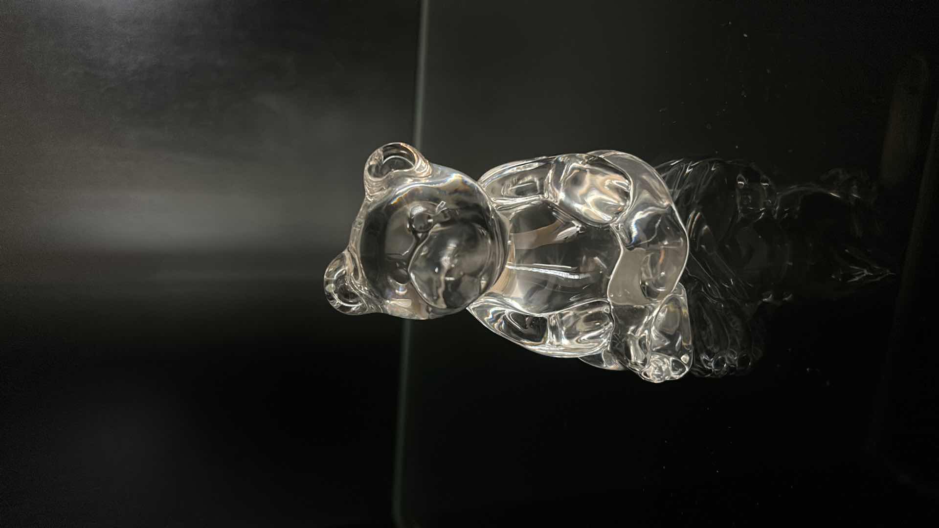 Photo 1 of 25% LEAD CRYSTAL BEAR H4”