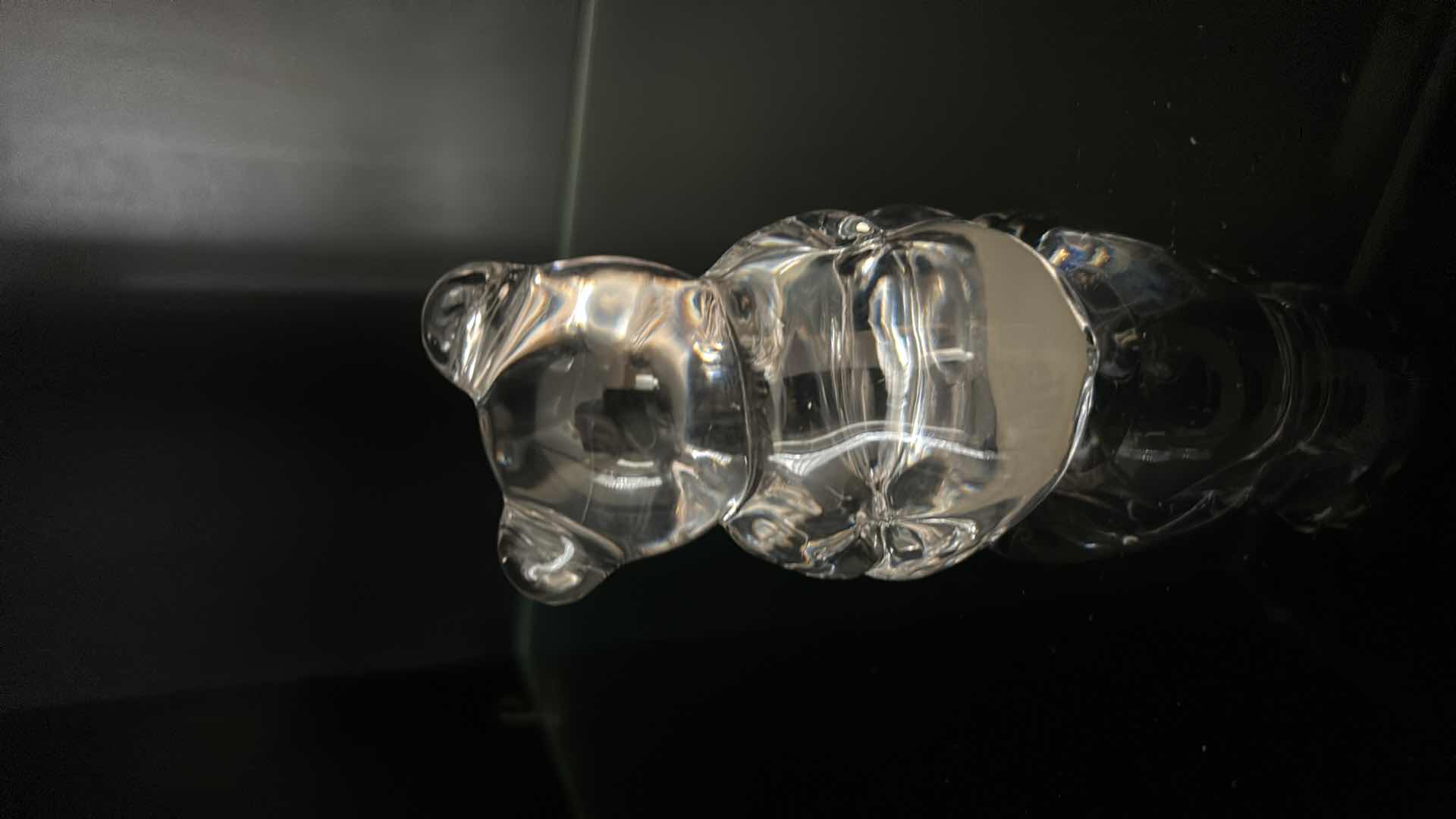 Photo 1 of 25% LEAD CRYSTAL BEAR H4”