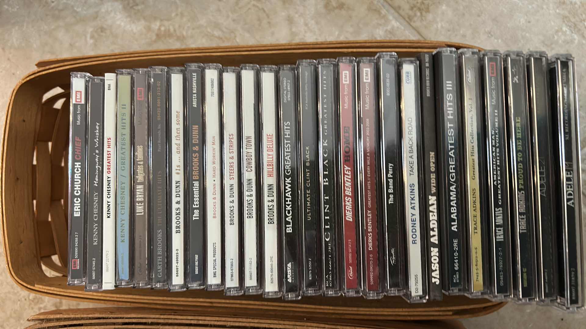 Photo 2 of 2 BASKETS OF CD’s