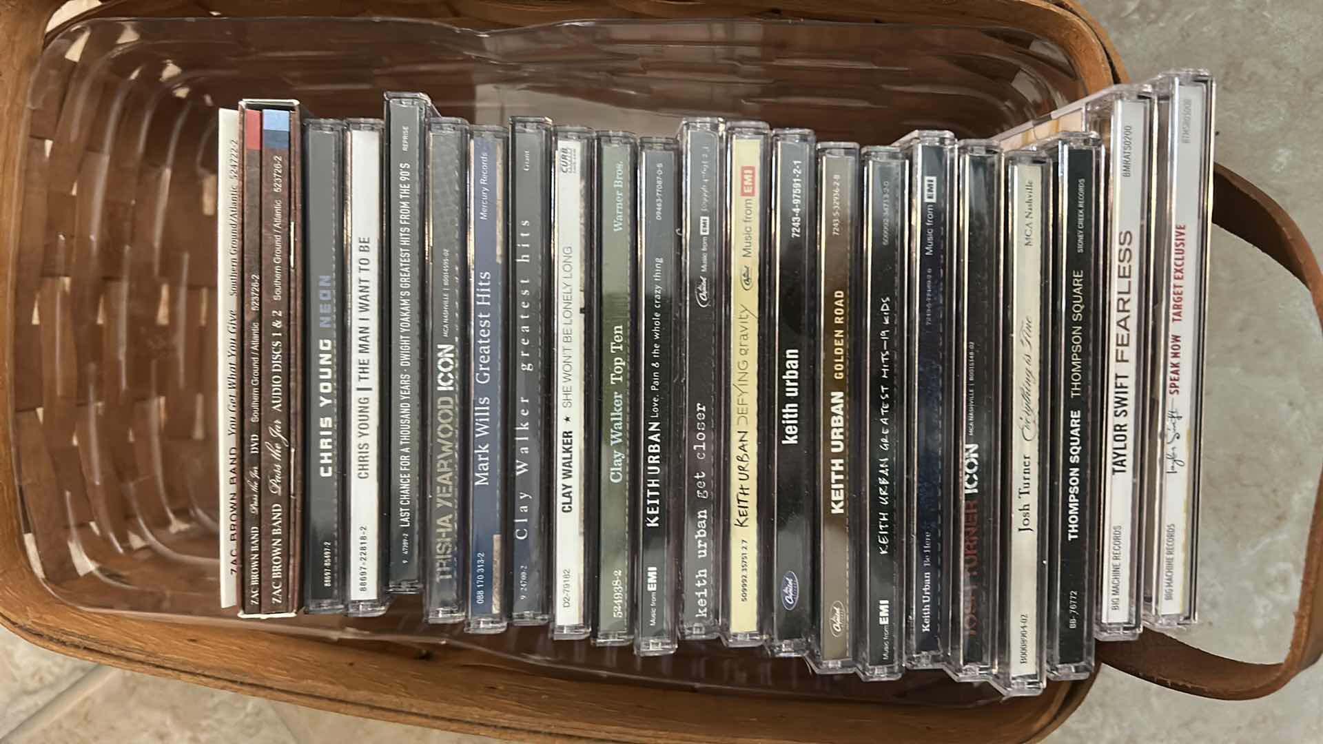 Photo 3 of 2 BASKETS OF CD’s