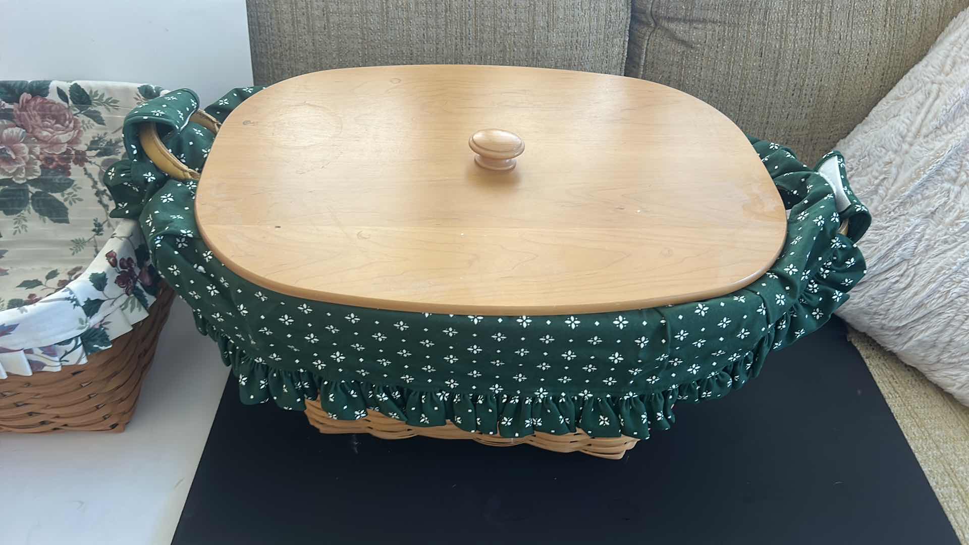 Photo 1 of 2 LARGE LONGABERGER BASKETS 23” x 18” x 9 1/2”