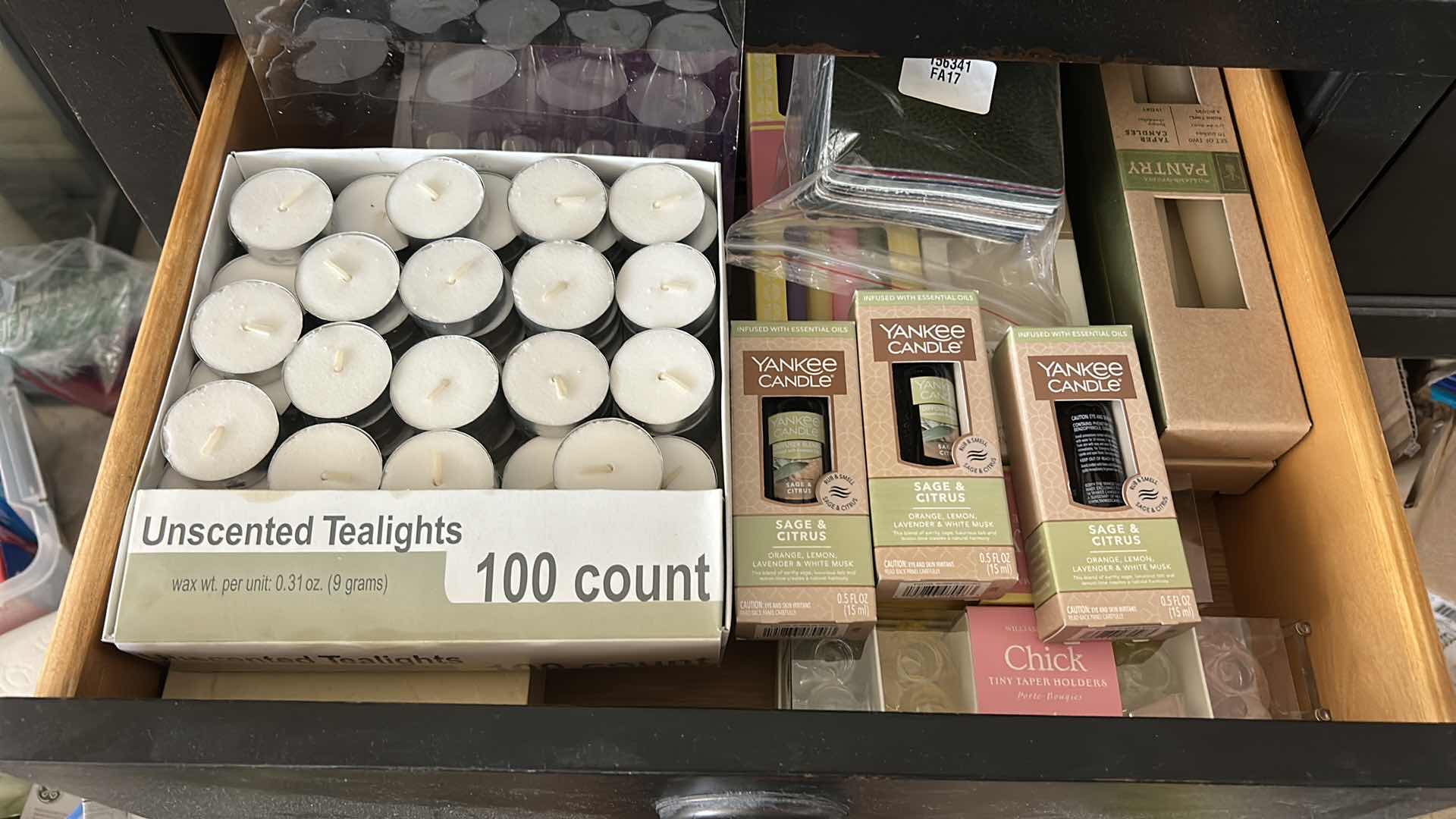 Photo 1 of CONTENTS OF DRAWER (BUFFET)