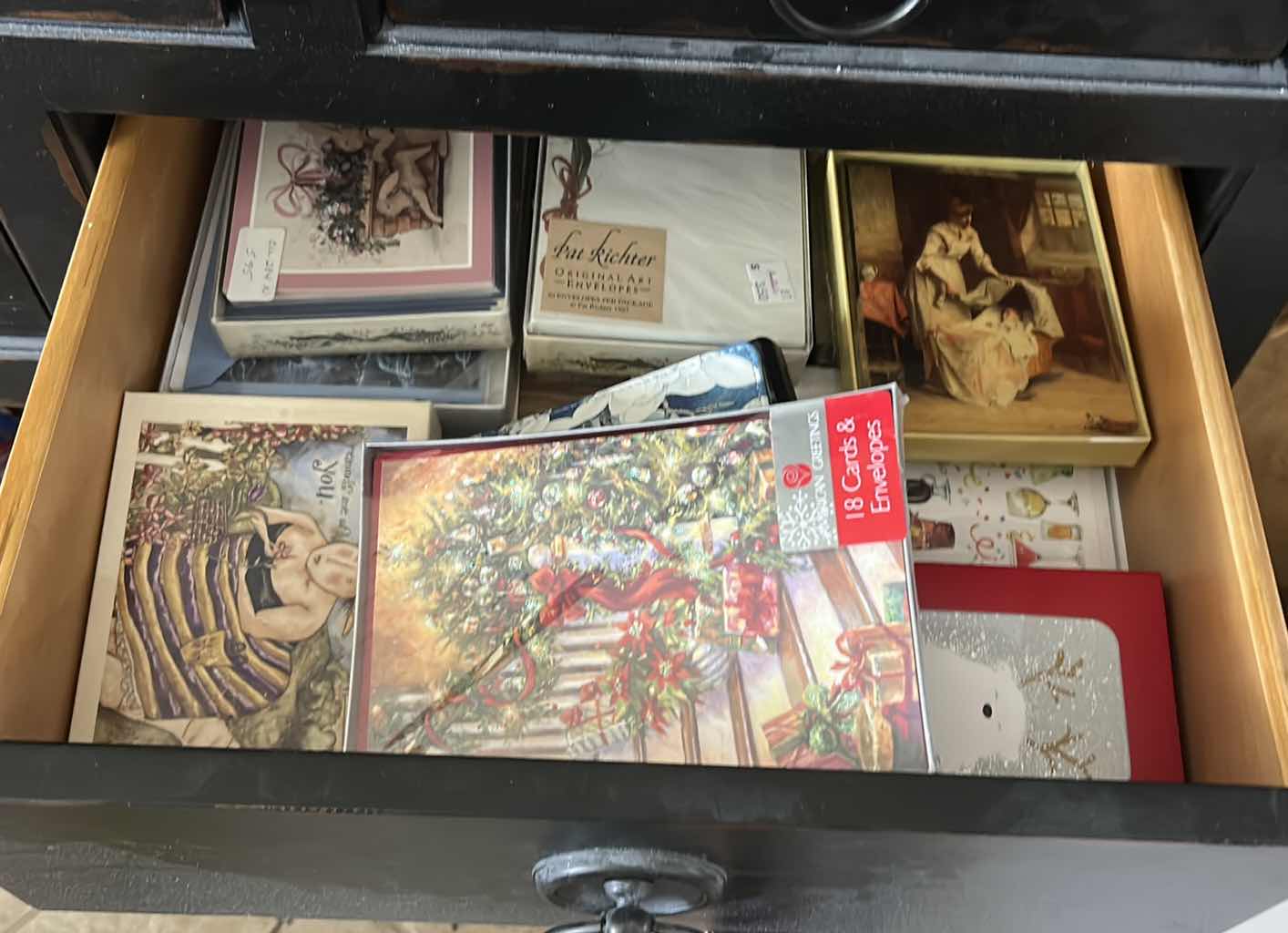 Photo 1 of CONTENTS OF DRAWER (BUFFET)