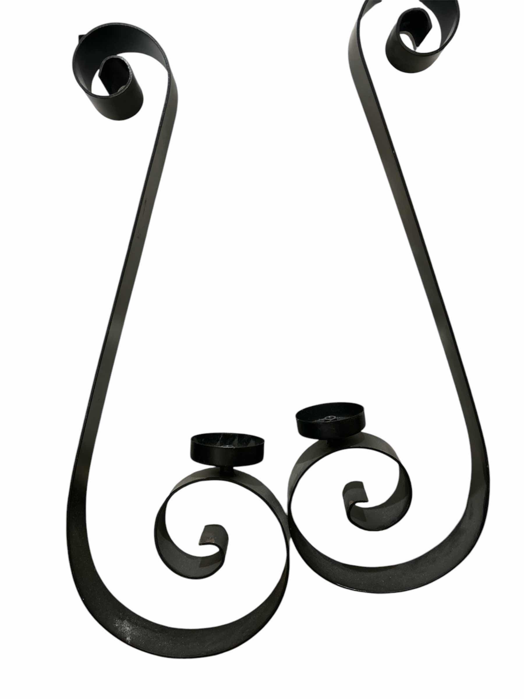 Photo 1 of 2 NEW UTTERMOST HOME ACCENTS HEAVY METAL WALL SCONCES H28”