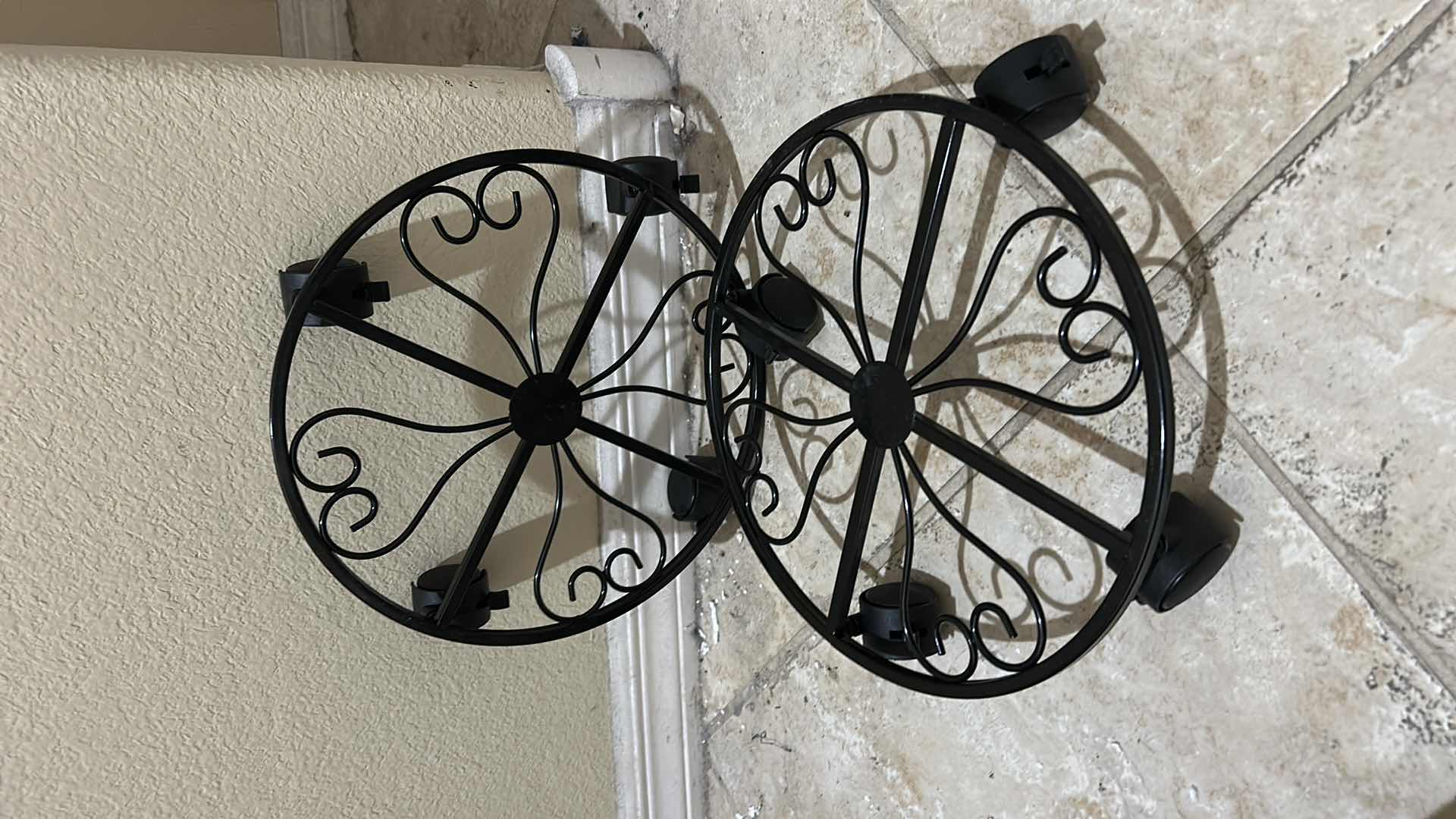 Photo 1 of 2 NEW ROLLING PLANTER CARTS 12”