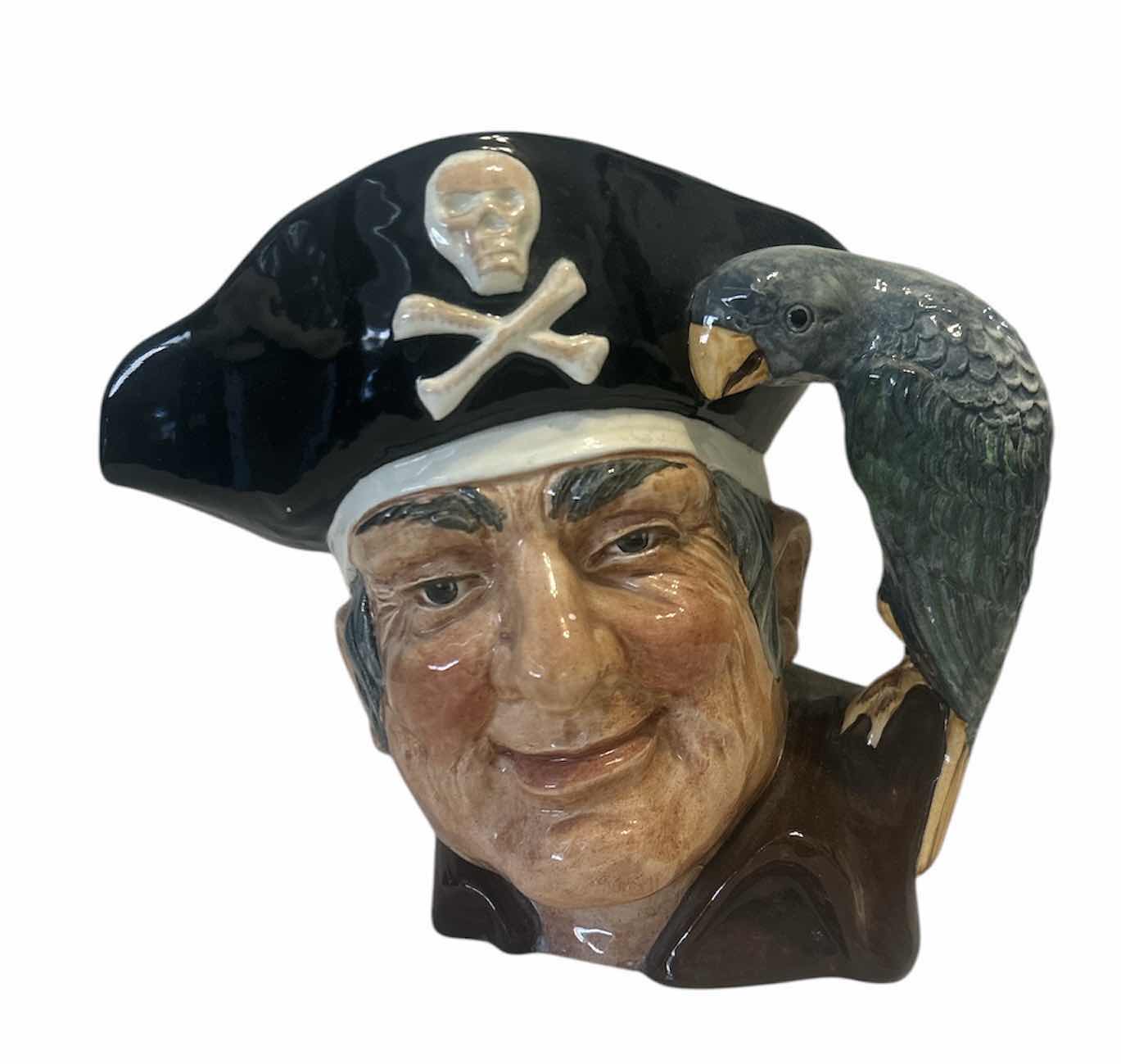 Photo 1 of DOULTON PORCELAIN LONG JOHN SILVER D 6335 H 7” BEER JUG/MUG