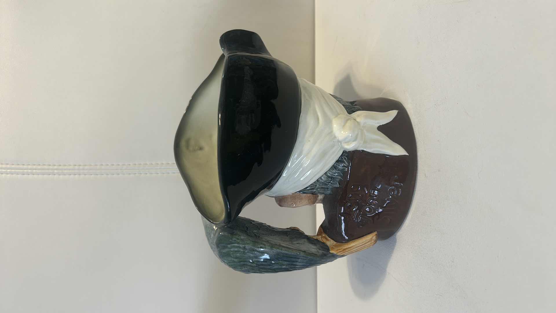 Photo 1 of DOULTON PORCELAIN LONG JOHN SILVER D 6335 H 7” BEER JUG/MUG