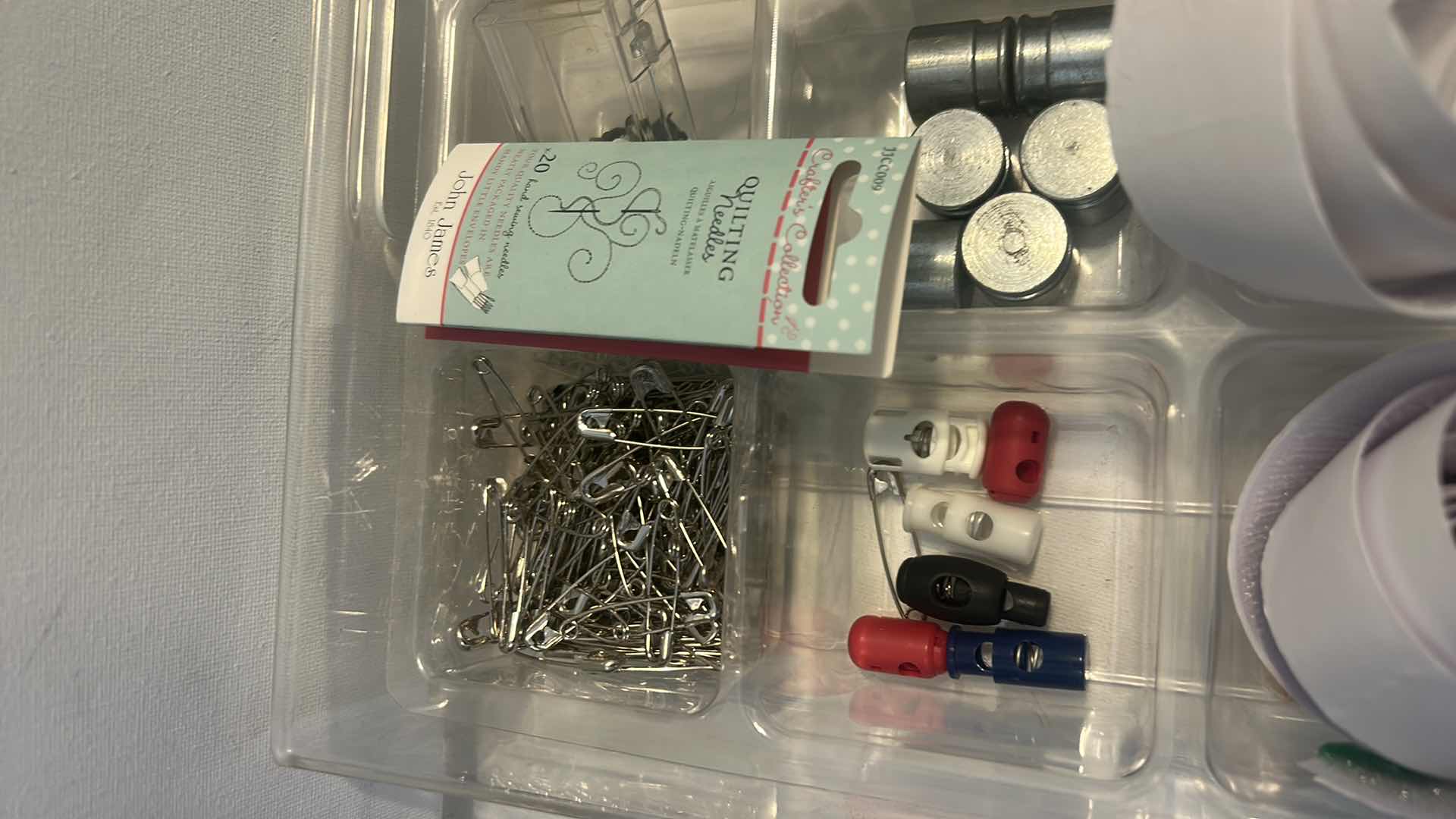 Photo 1 of CRAFTING SUPPLIES AND ACRYLIC ORGANIZER