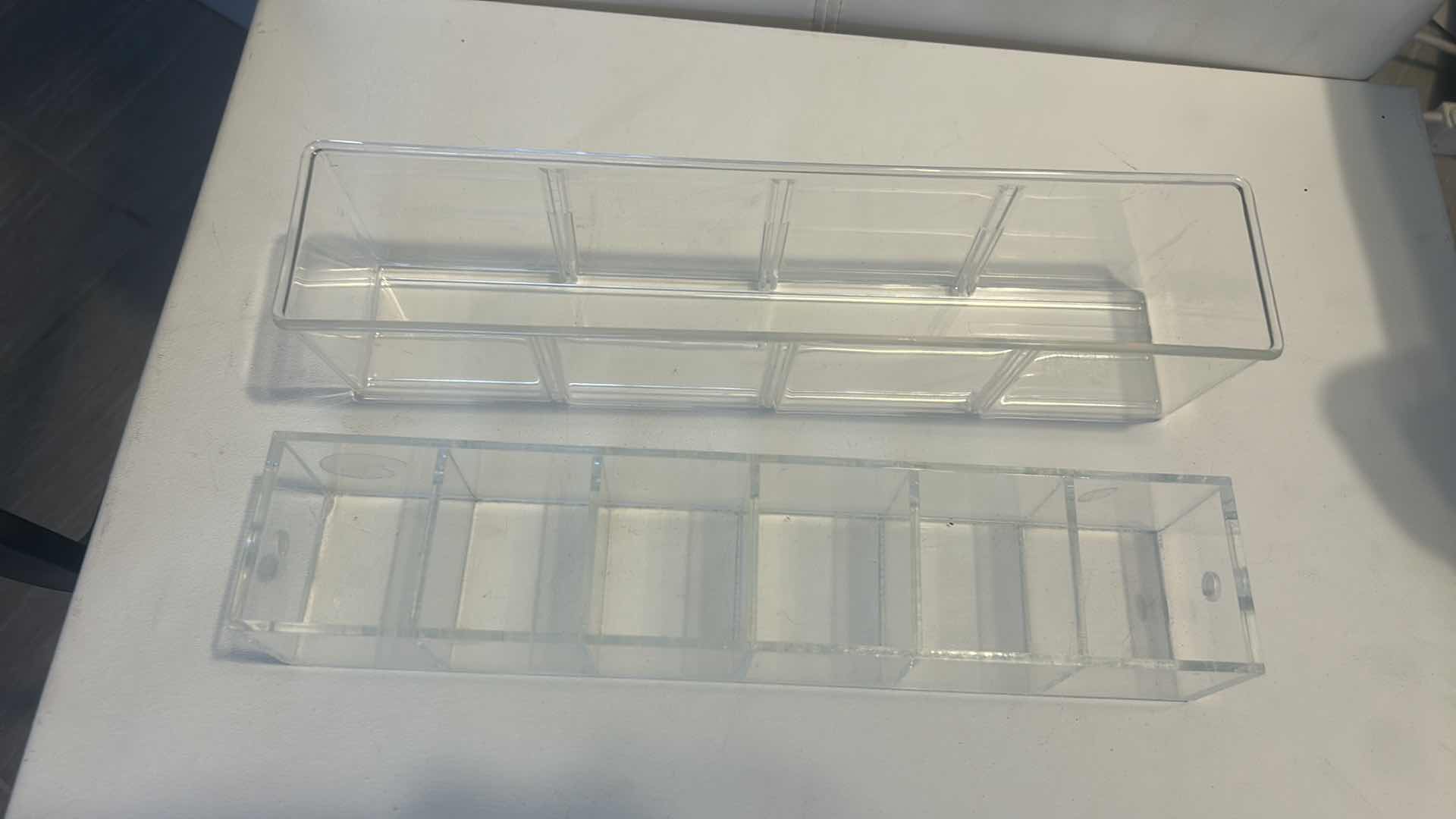 Photo 1 of 5 ACRYLIC ORGANIZERS LARGEST 12 1/2” x 2 1/2”