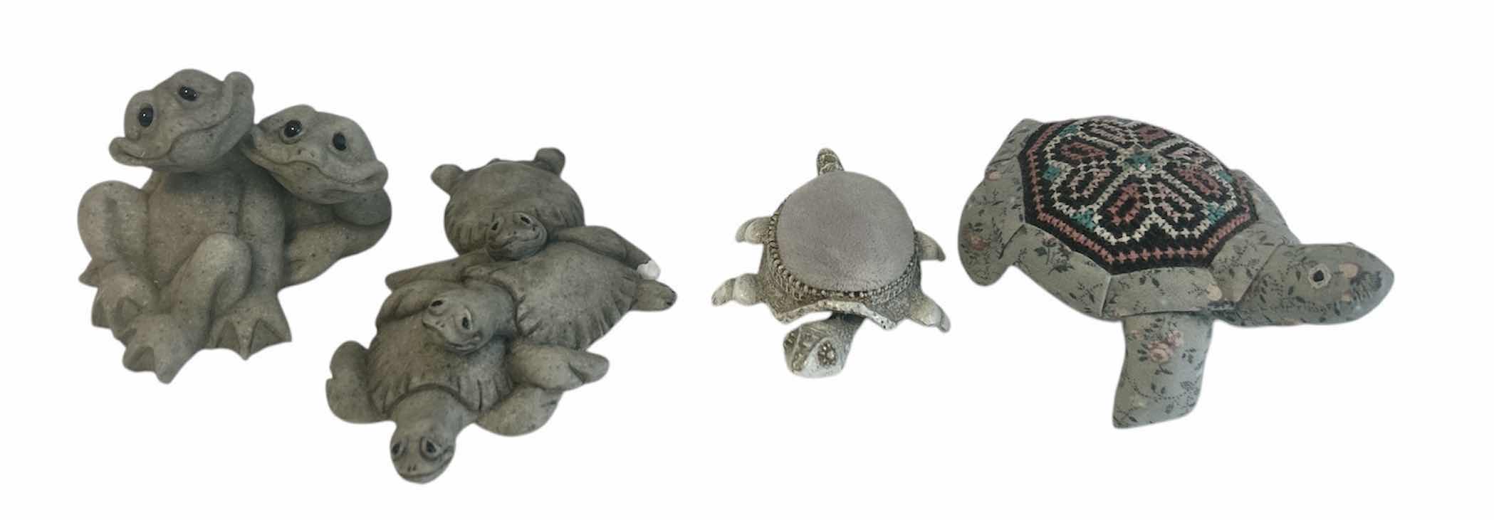Photo 1 of 4 - LITTLE COLLECTIBLE CRITTERS, TURTLES AND  (LARGEST 4” x 2”