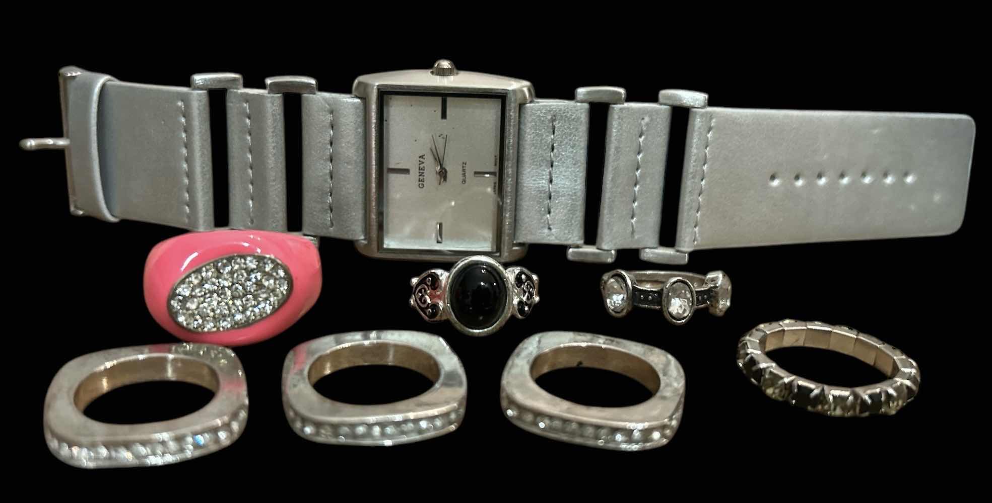 Photo 1 of 7 WONEND RINGS & GENEVA WATCH