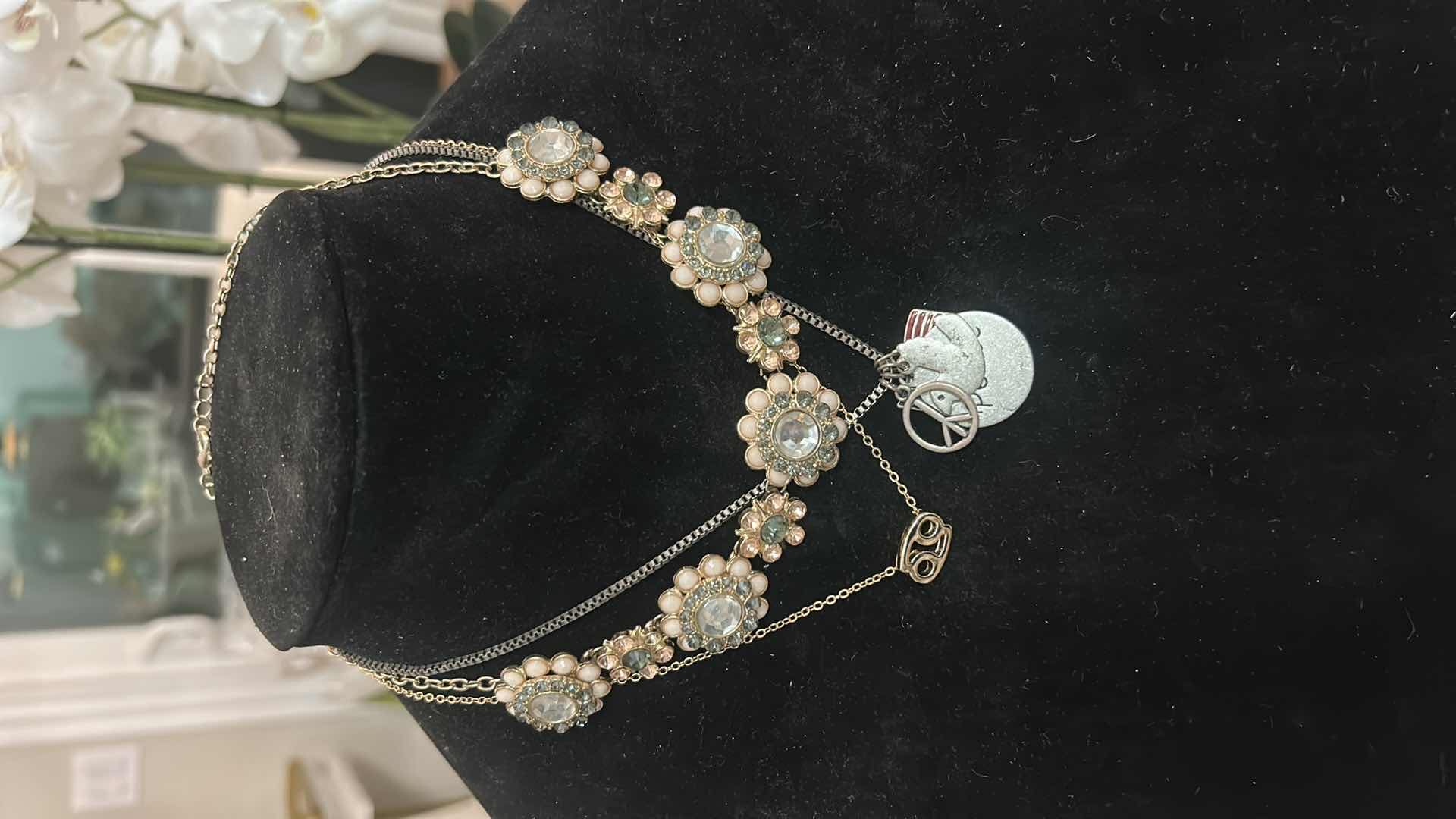 Photo 2 of 3 NECKLACES AND SMALL PIERCED EARRINGS