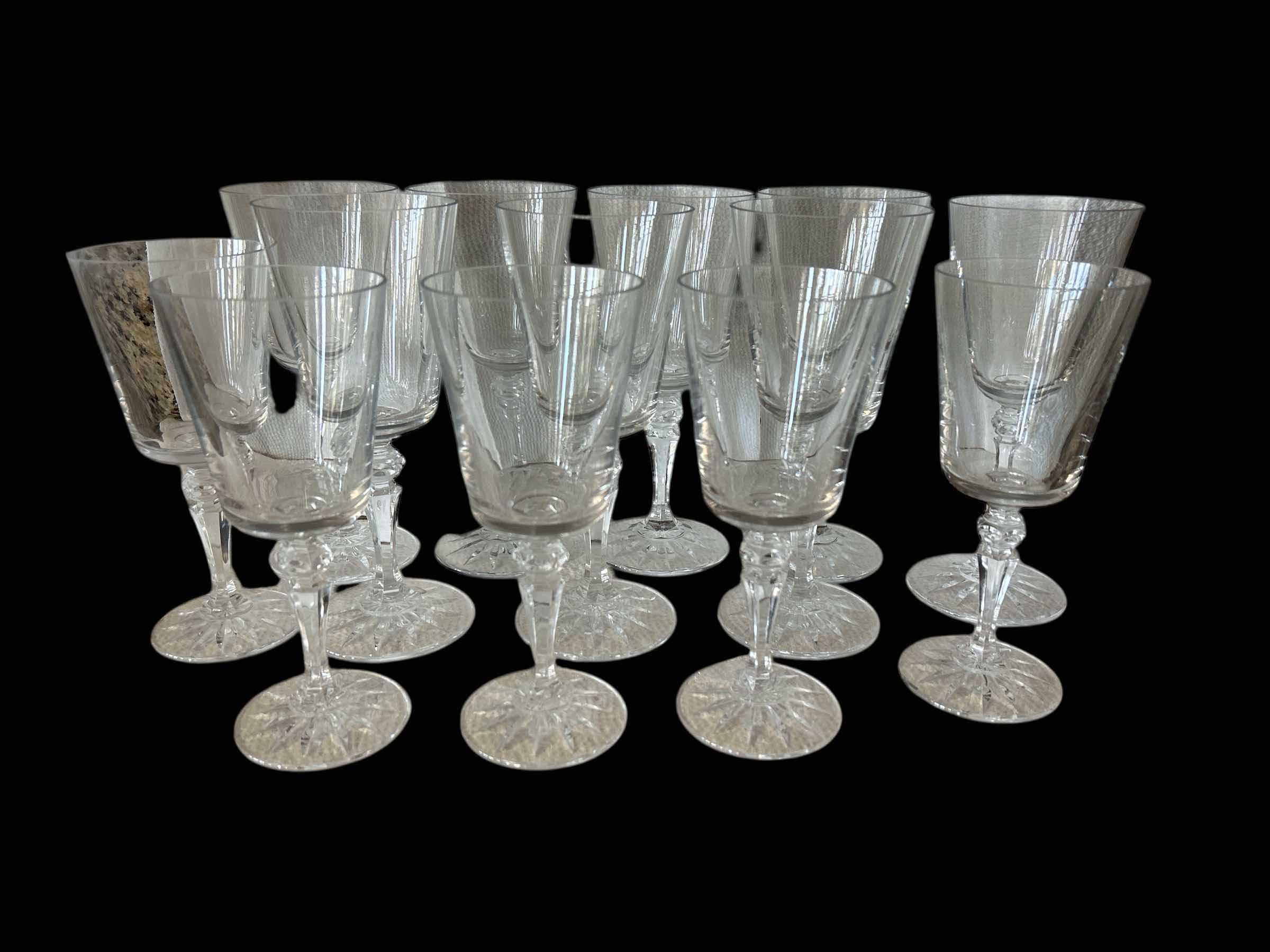 Photo 1 of 13PCS-FINE STEMWARE GLASSES